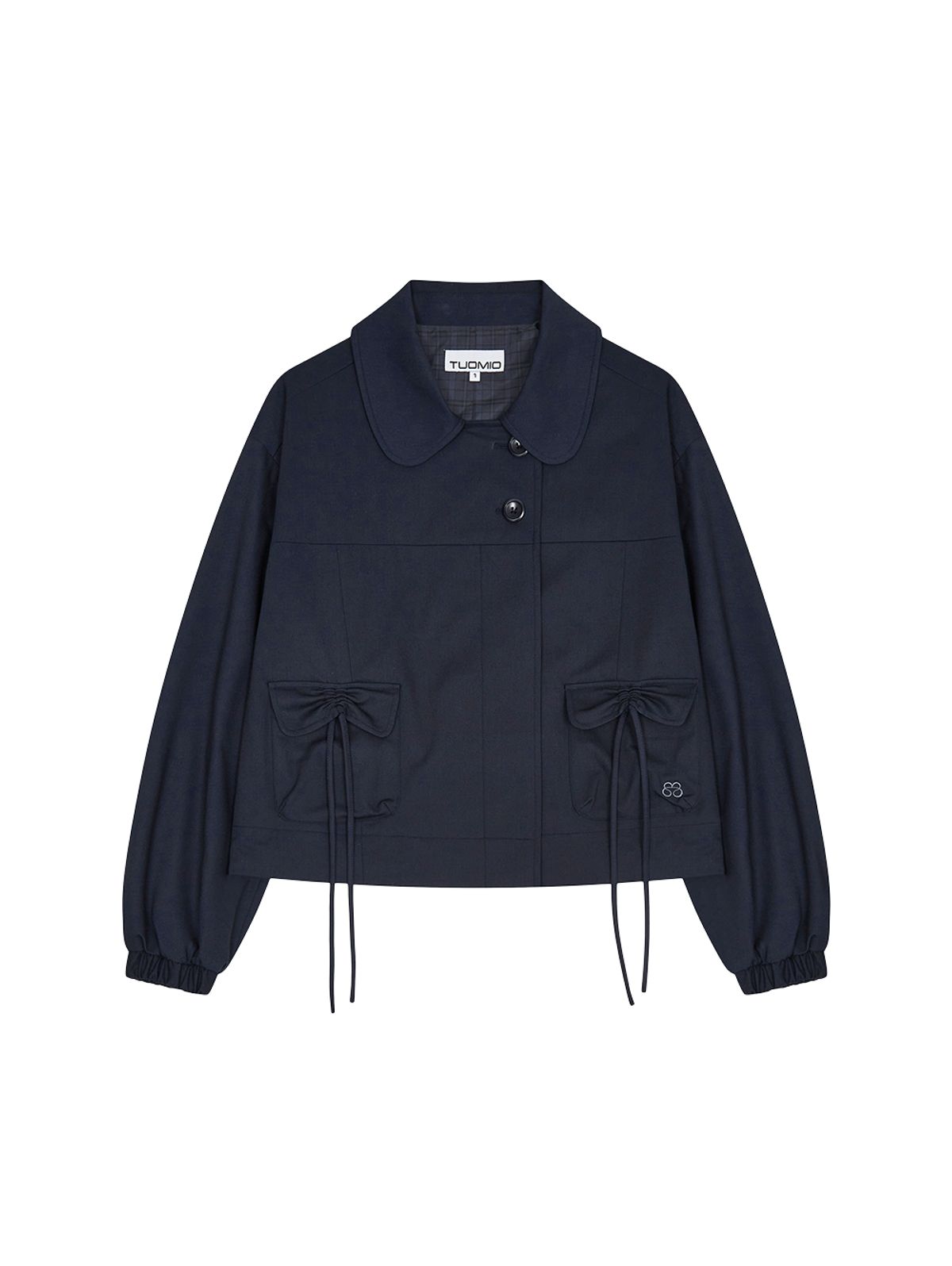 뚜오미오(TUOMIO) RIBBON POCKET JACKET [NAVY]