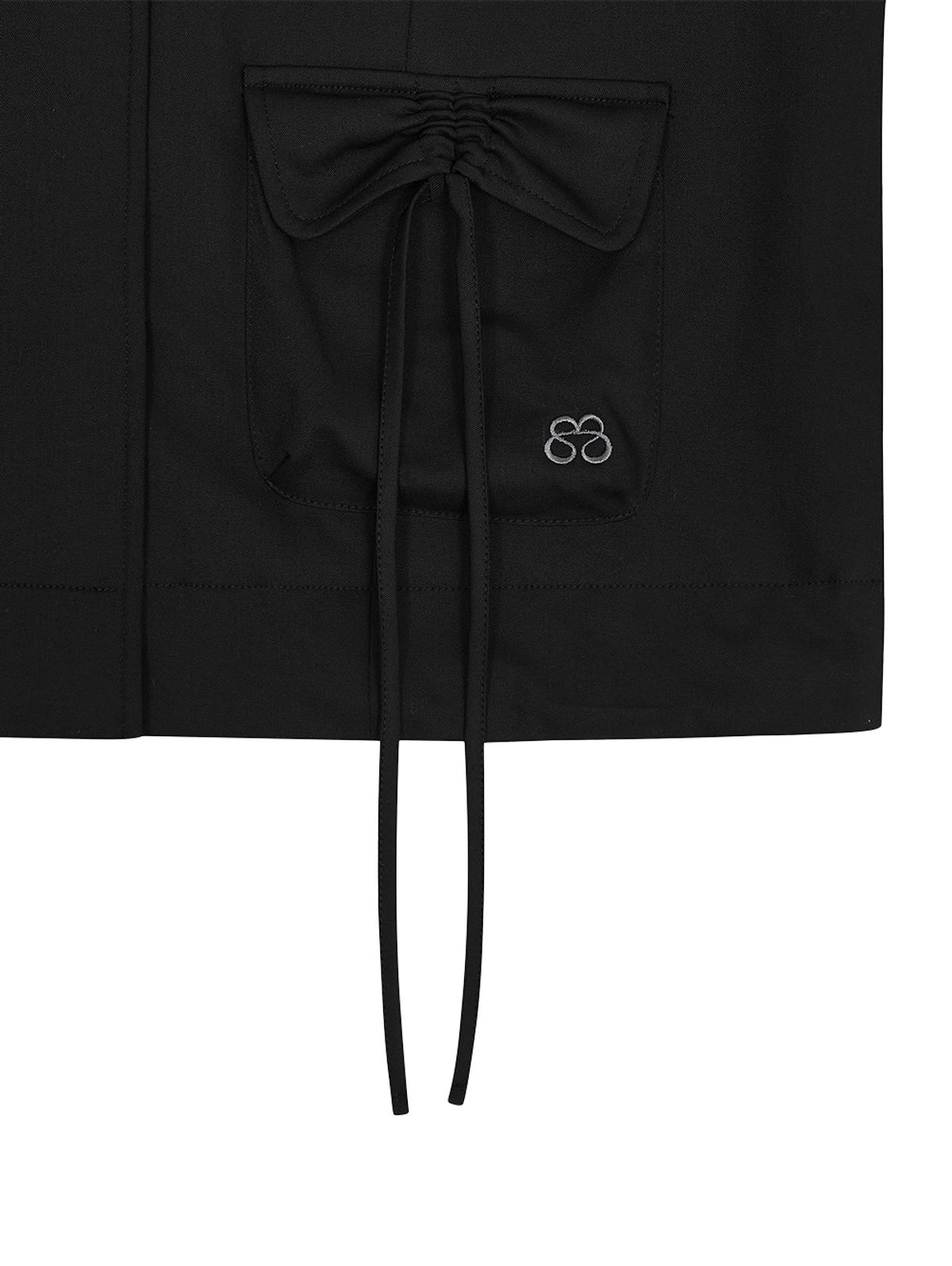 뚜오미오(TUOMIO) RIBBON POCKET JACKET [BLACK]