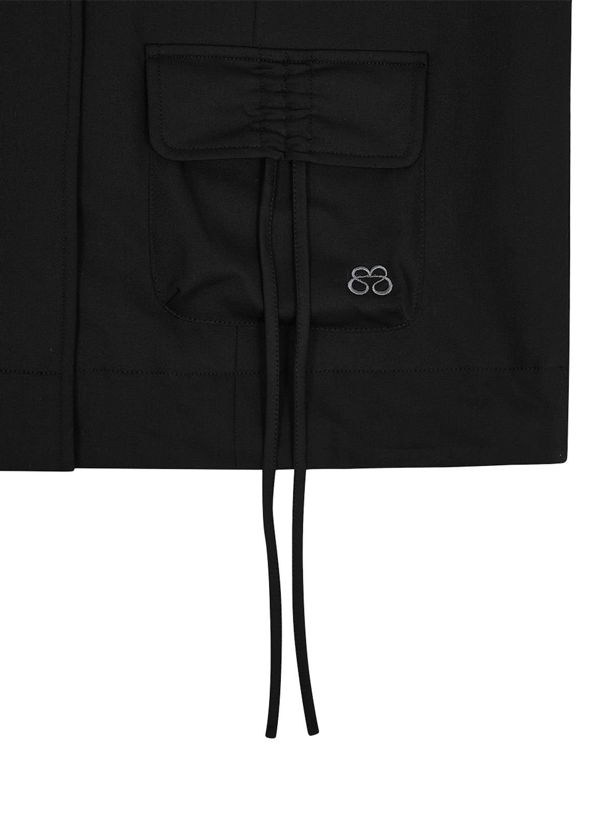 뚜오미오(TUOMIO) RIBBON POCKET JACKET [BLACK]
