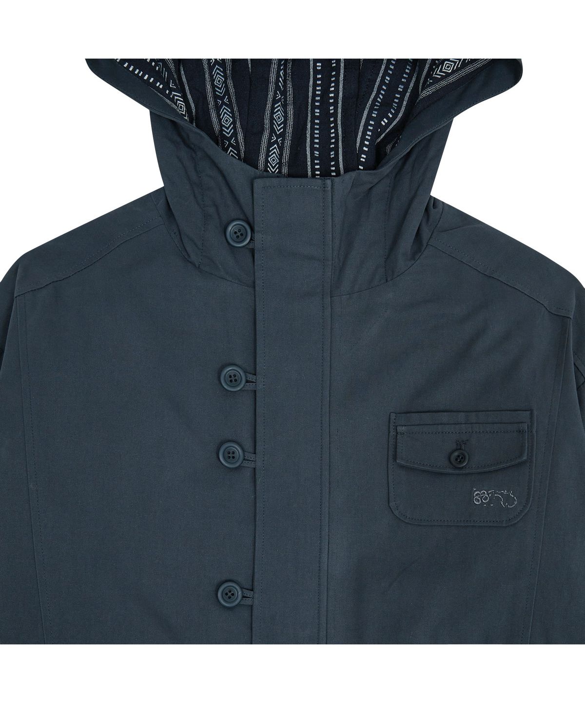 뚜오미오(TUOMIO) QUILTED FIELD JACKET [VINTAGE BLUE]