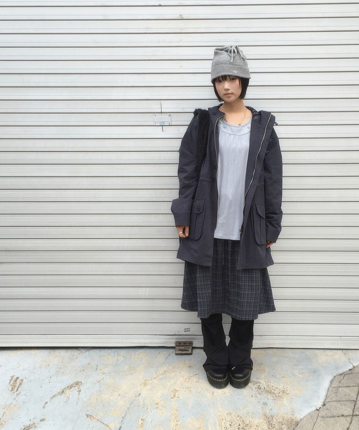 뚜오미오(TUOMIO) QUILTED FIELD JACKET [VINTAGE BLUE]