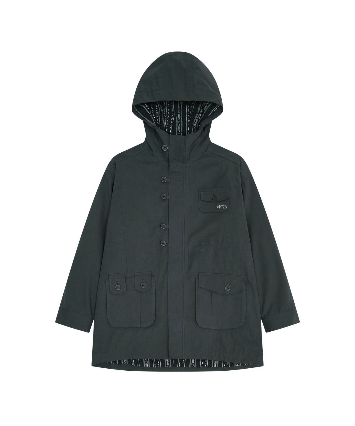 뚜오미오(TUOMIO) QUILTED FIELD JACKET [CHARCOAL]