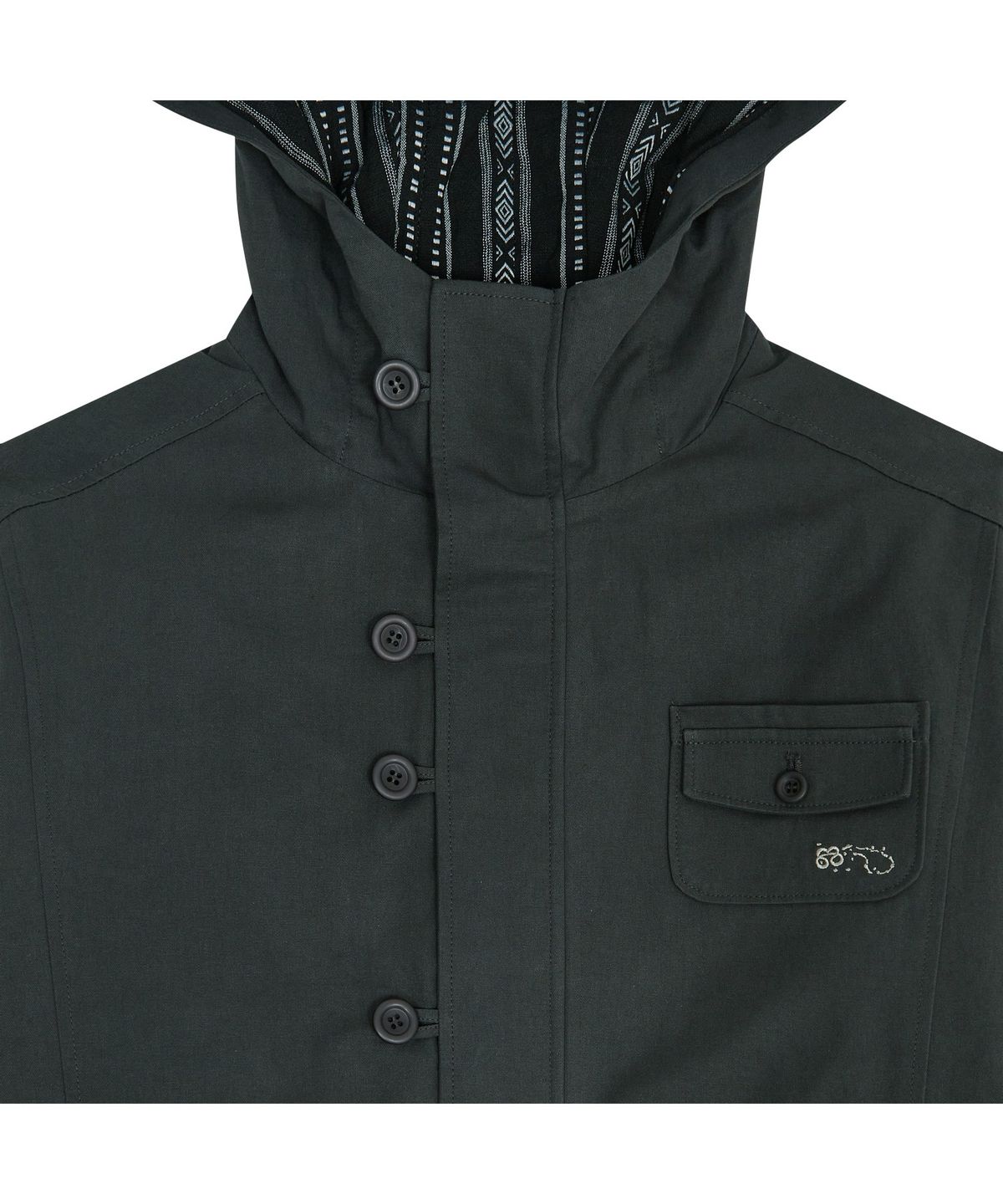 뚜오미오(TUOMIO) QUILTED FIELD JACKET [CHARCOAL]