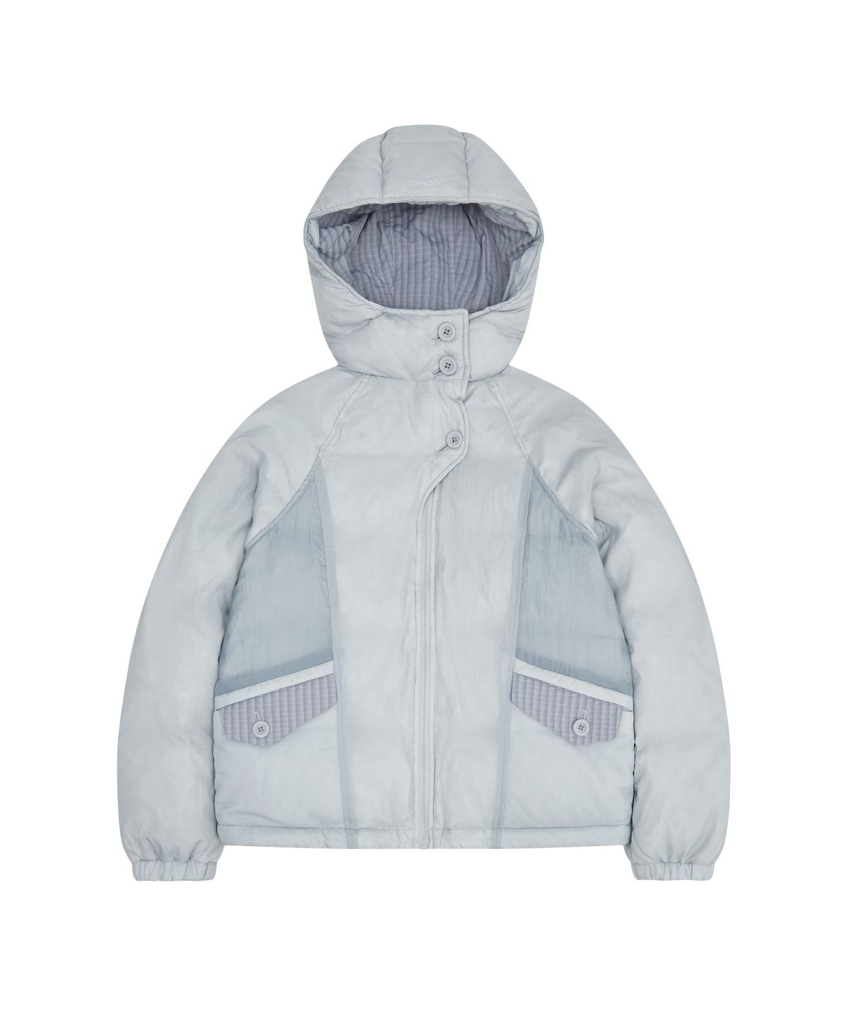 뚜오미오(TUOMIO) BUTTON DUCK DOWN [BLUE GREY]