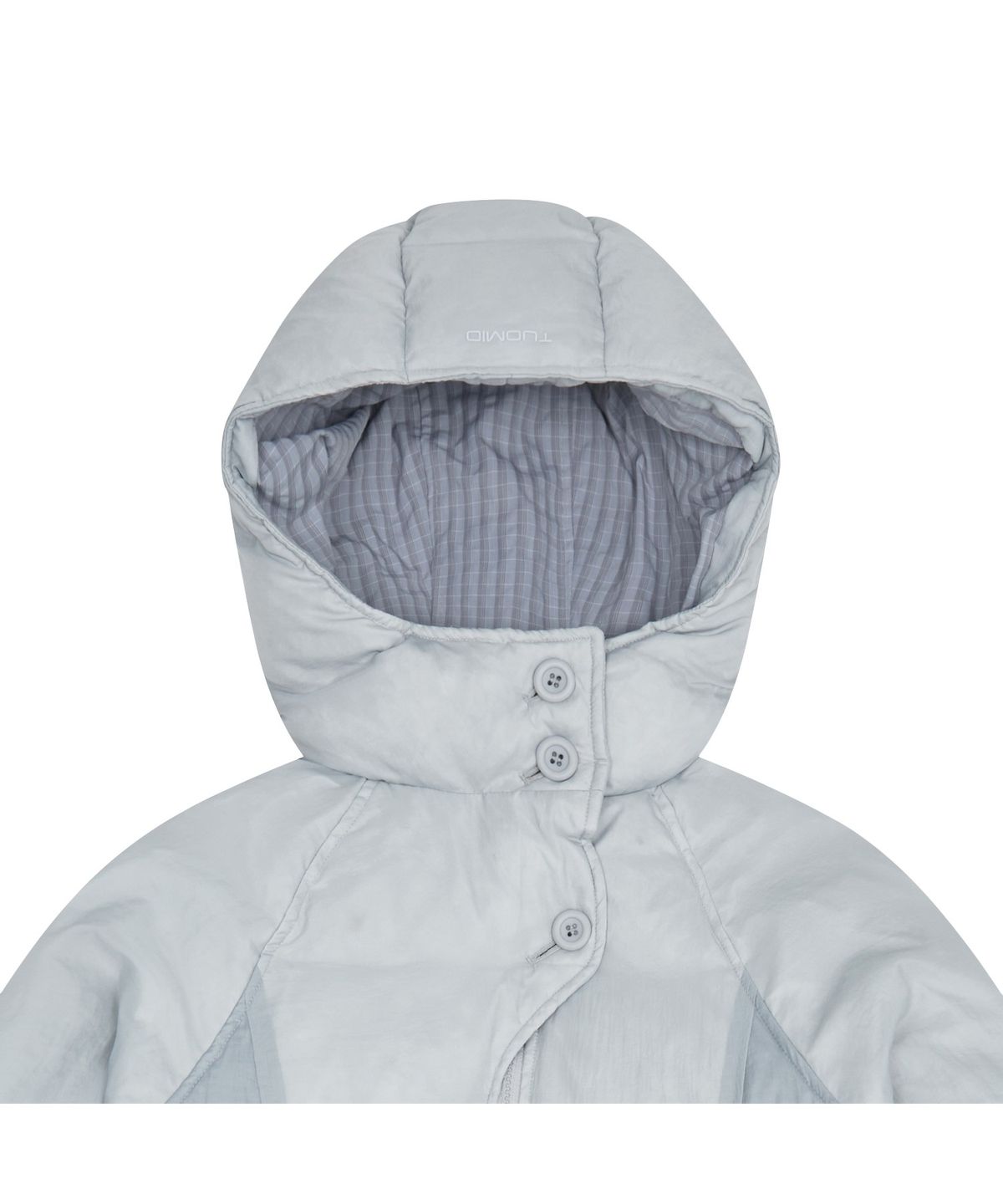 뚜오미오(TUOMIO) BUTTON DUCK DOWN [BLUE GREY]