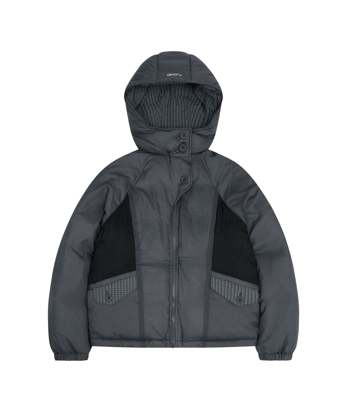 뚜오미오(TUOMIO) BUTTON DUCK DOWN [CHARCOAL]
