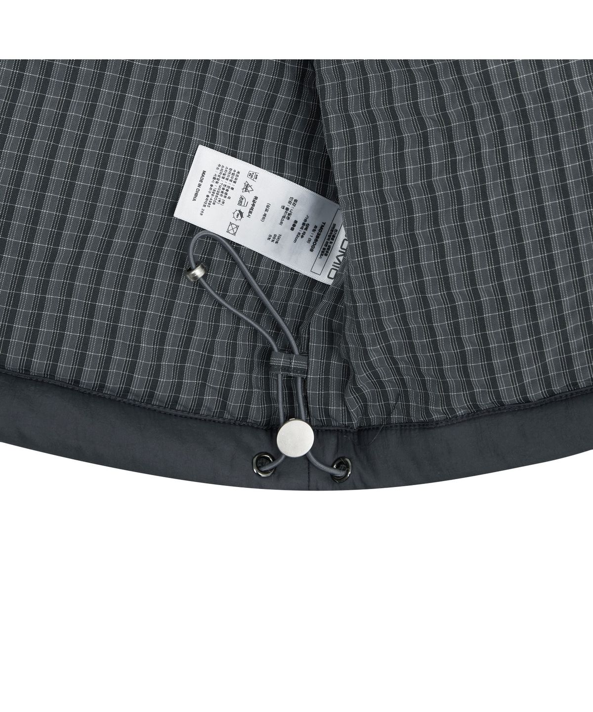 뚜오미오(TUOMIO) BUTTON DUCK DOWN [CHARCOAL]