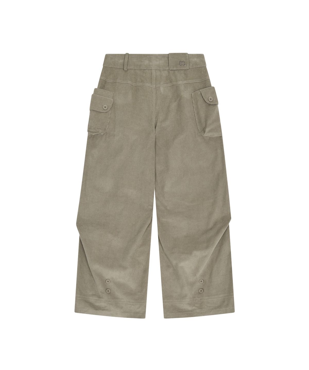 뚜오미오(TUOMIO) BUTTON POCKET CORDUROY PANTS [BEIGE]