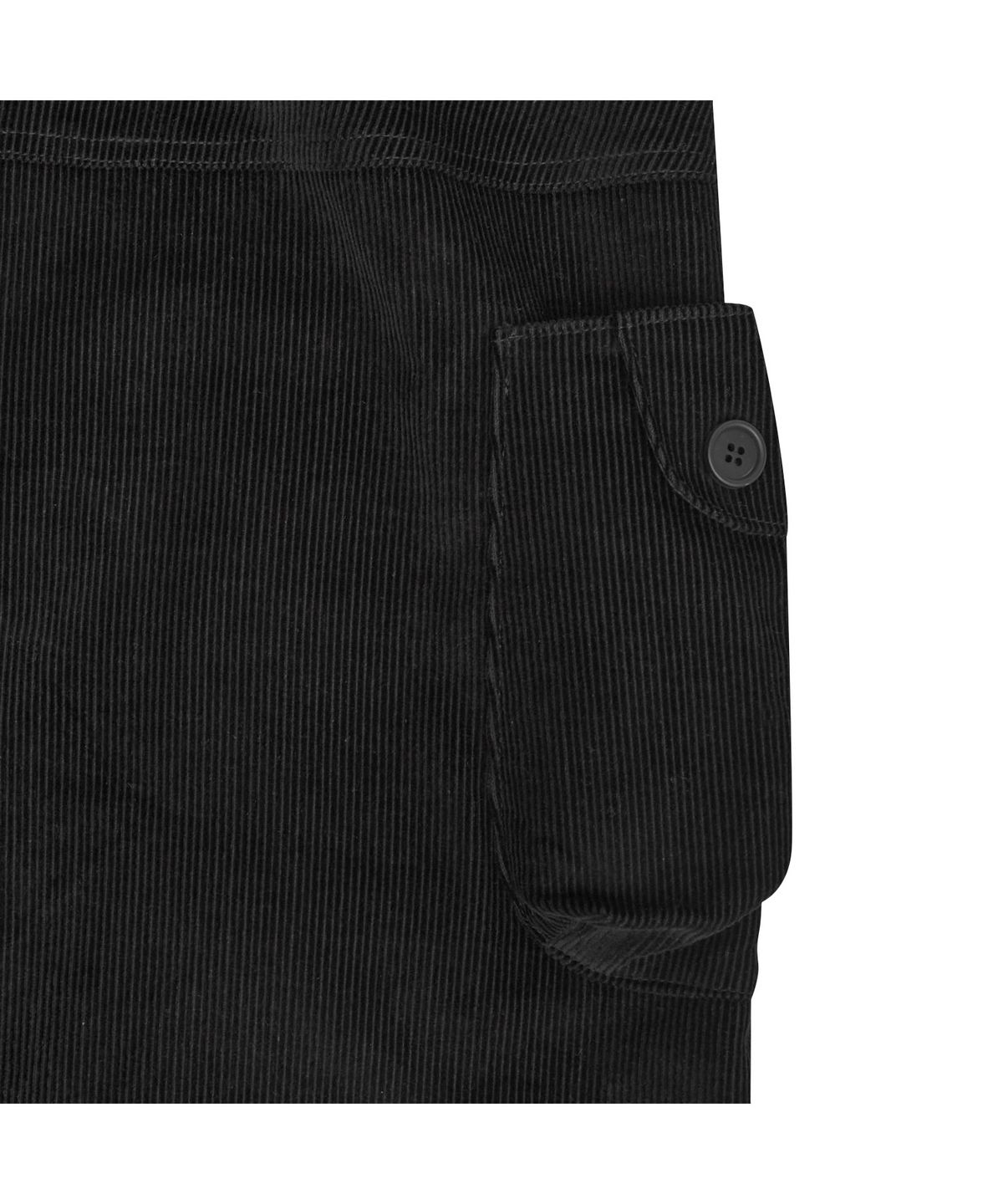 뚜오미오(TUOMIO) BUTTON POCKET CORDUROY PANTS [BLACK]