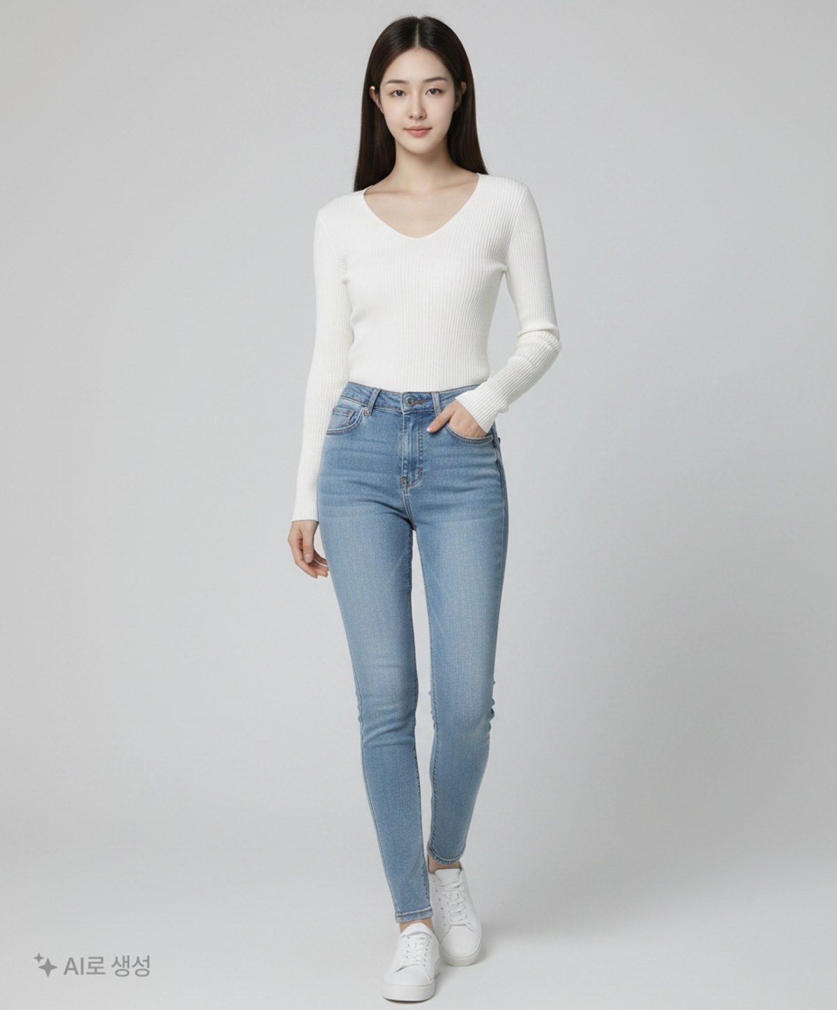 게스(GUESS) 여성 M톤 슬림 스키니 데님 64