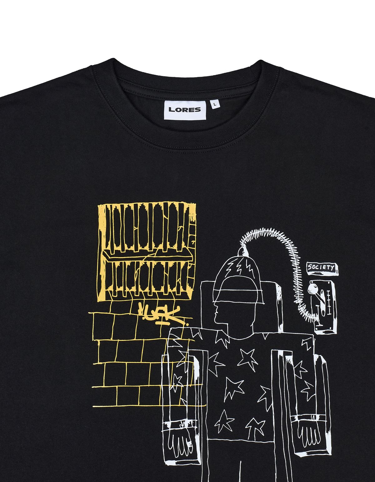 로어즈(LORES) Society Tee - Black