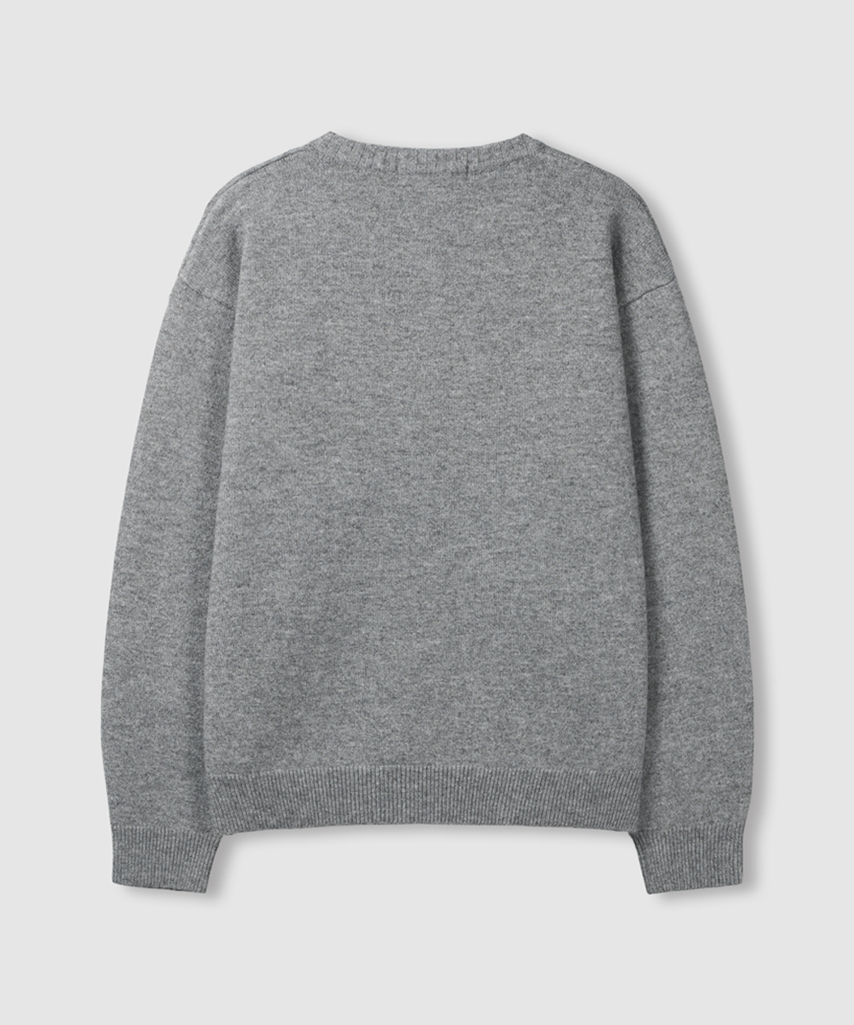 어널러코드(ANOLORCODE) 로브 크롭헨리넥니트 (5color)