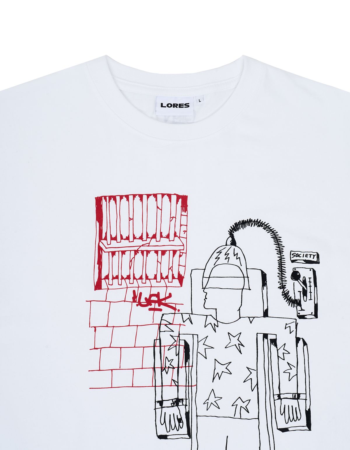 로어즈(LORES) Society Tee - White