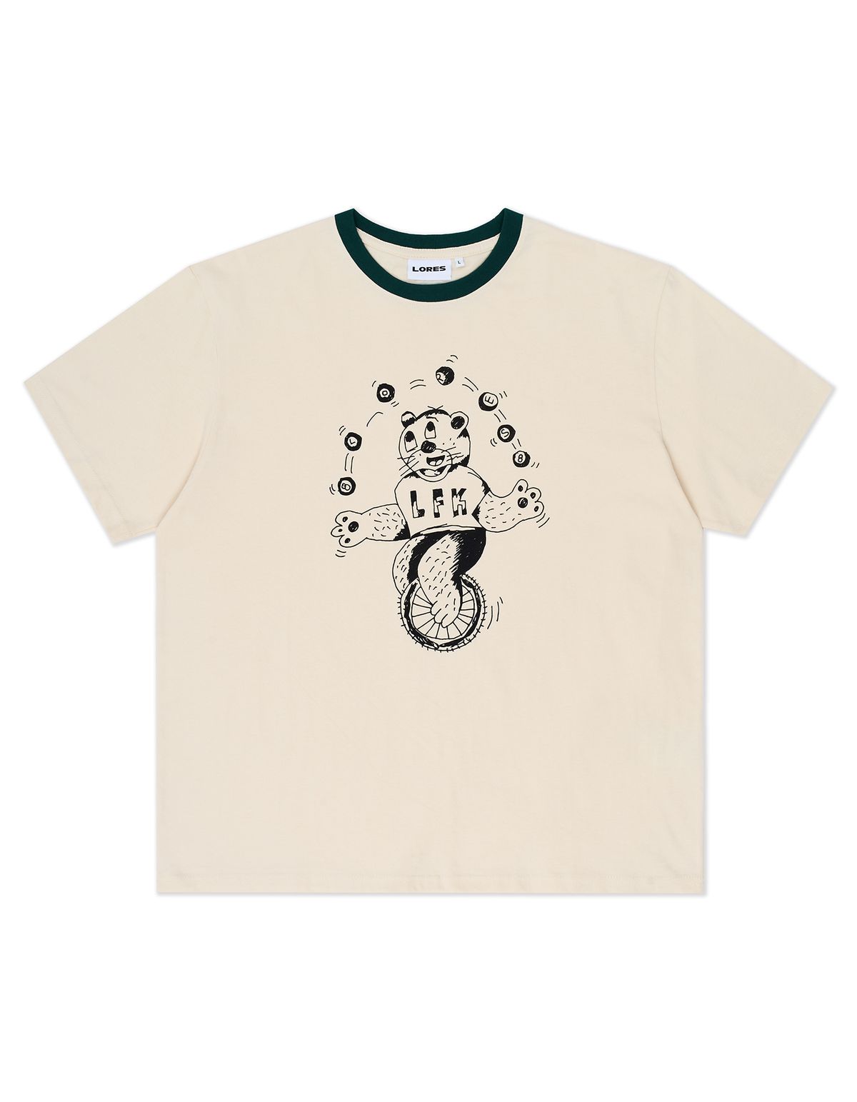 로어즈(LORES) Cub Tee - Ivory