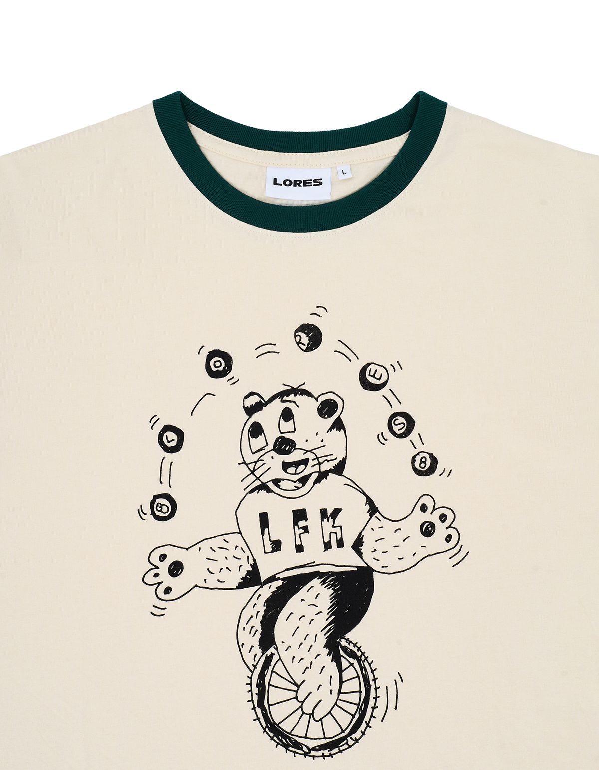 로어즈(LORES) Cub Tee - Ivory