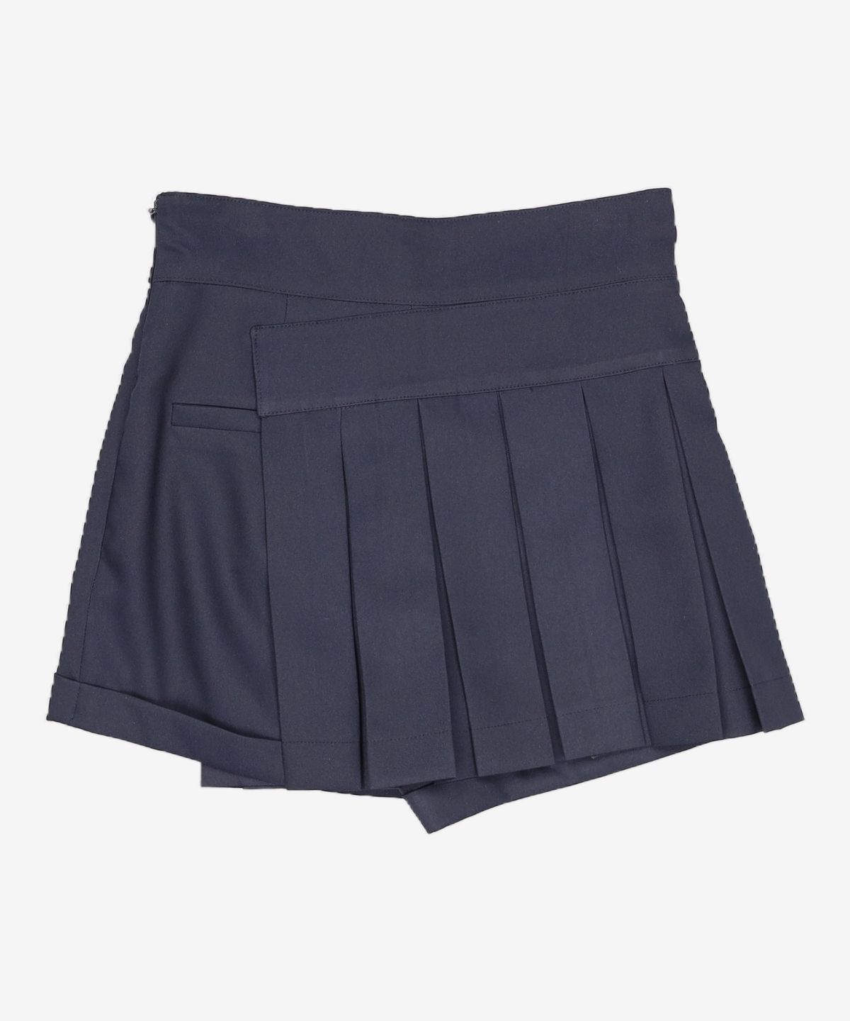 가브리엘리(GABRIELLEE) 18SS PLEATED MINI-SKORT - NAVY S
