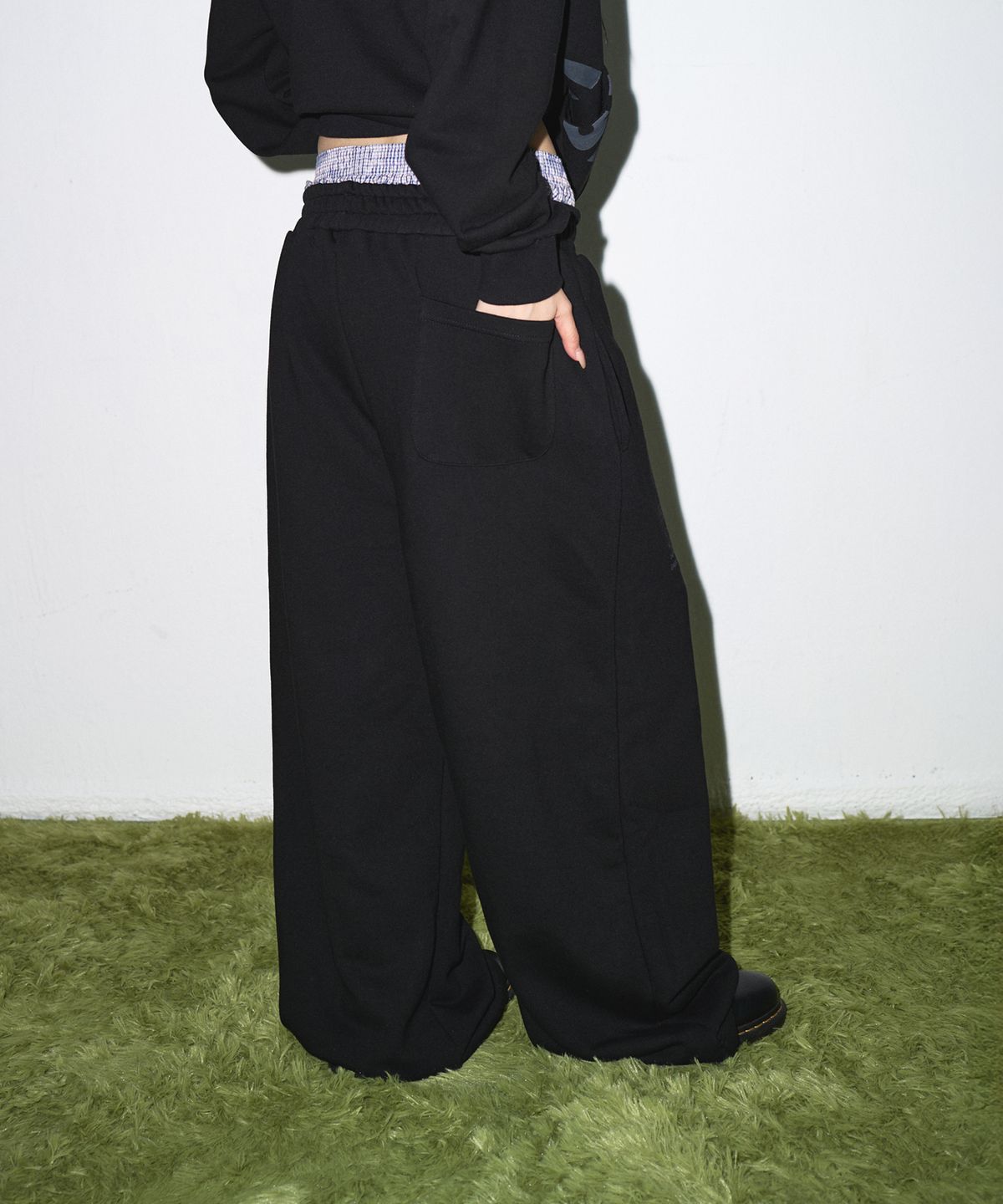 소흘(SOHUL) Easy Long Pants (블랙)