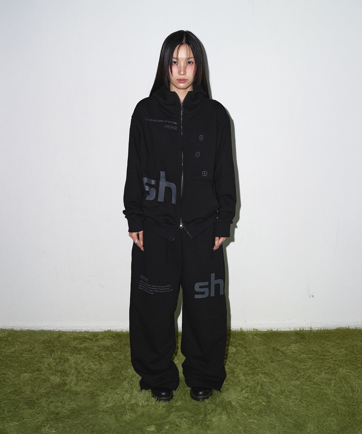 소흘(SOHUL) Easy Long Pants (블랙)