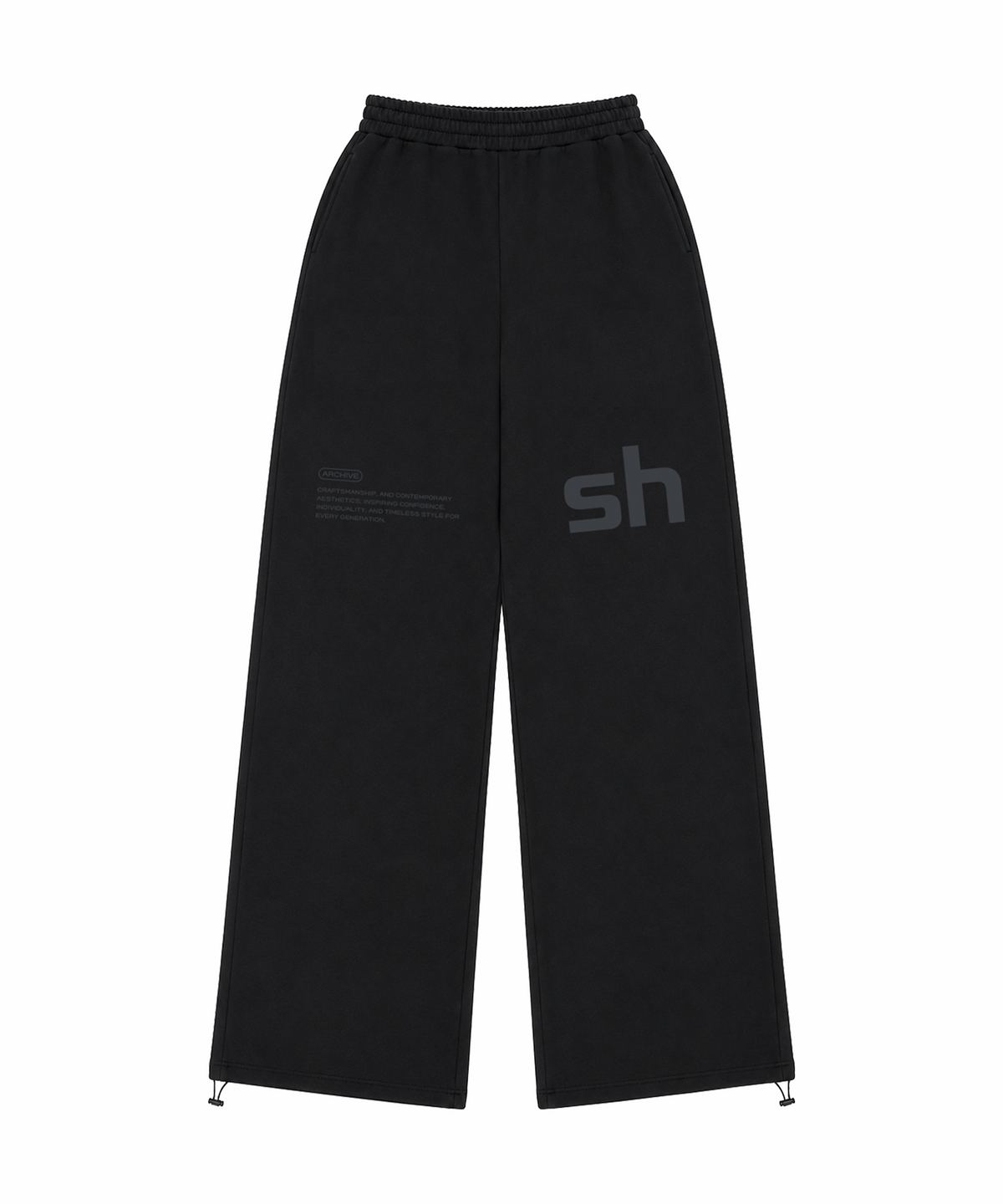 소흘(SOHUL) Easy Long Pants (블랙)