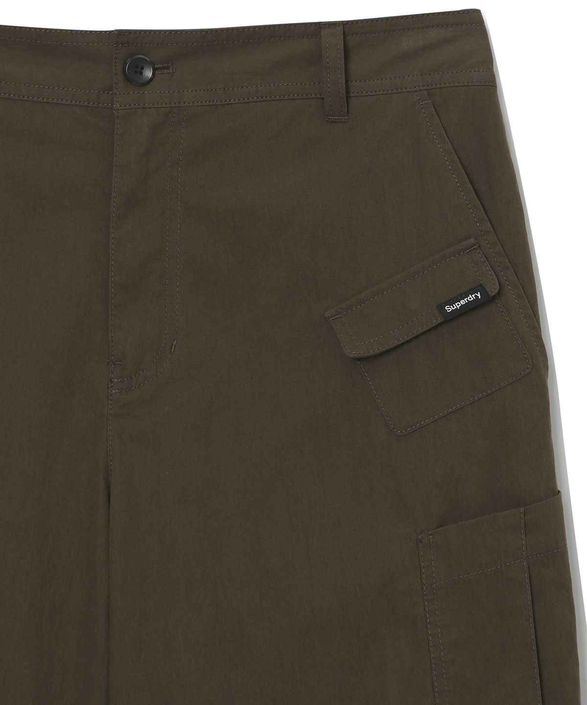 슈퍼드라이(SUPERDRY) 필드웜 카고 팬츠 다크 브라운 SDULWDQ03DBW