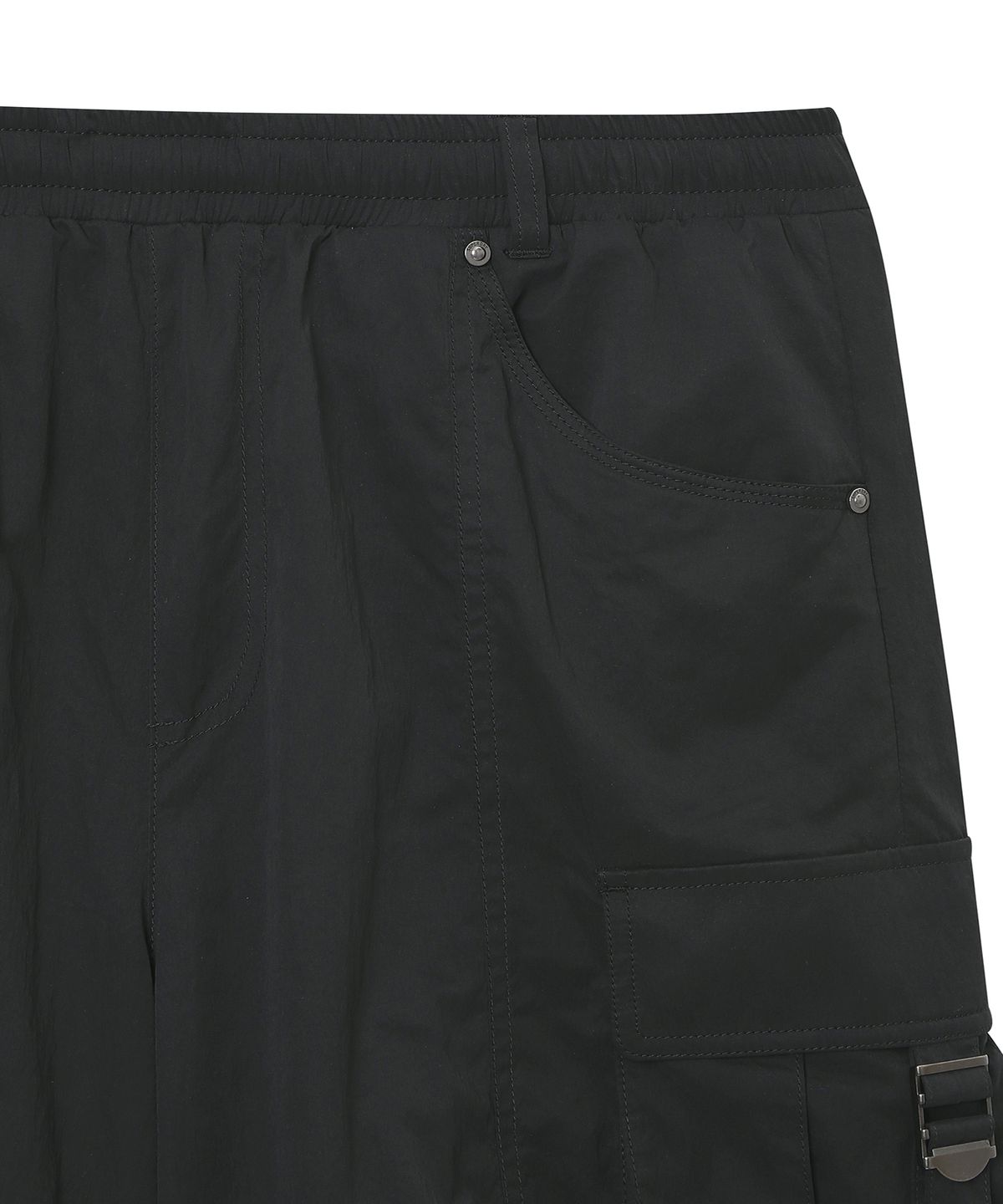 슈퍼드라이(SUPERDRY) 카고웜 팬츠 블랙 SDULWDQ01BLK
