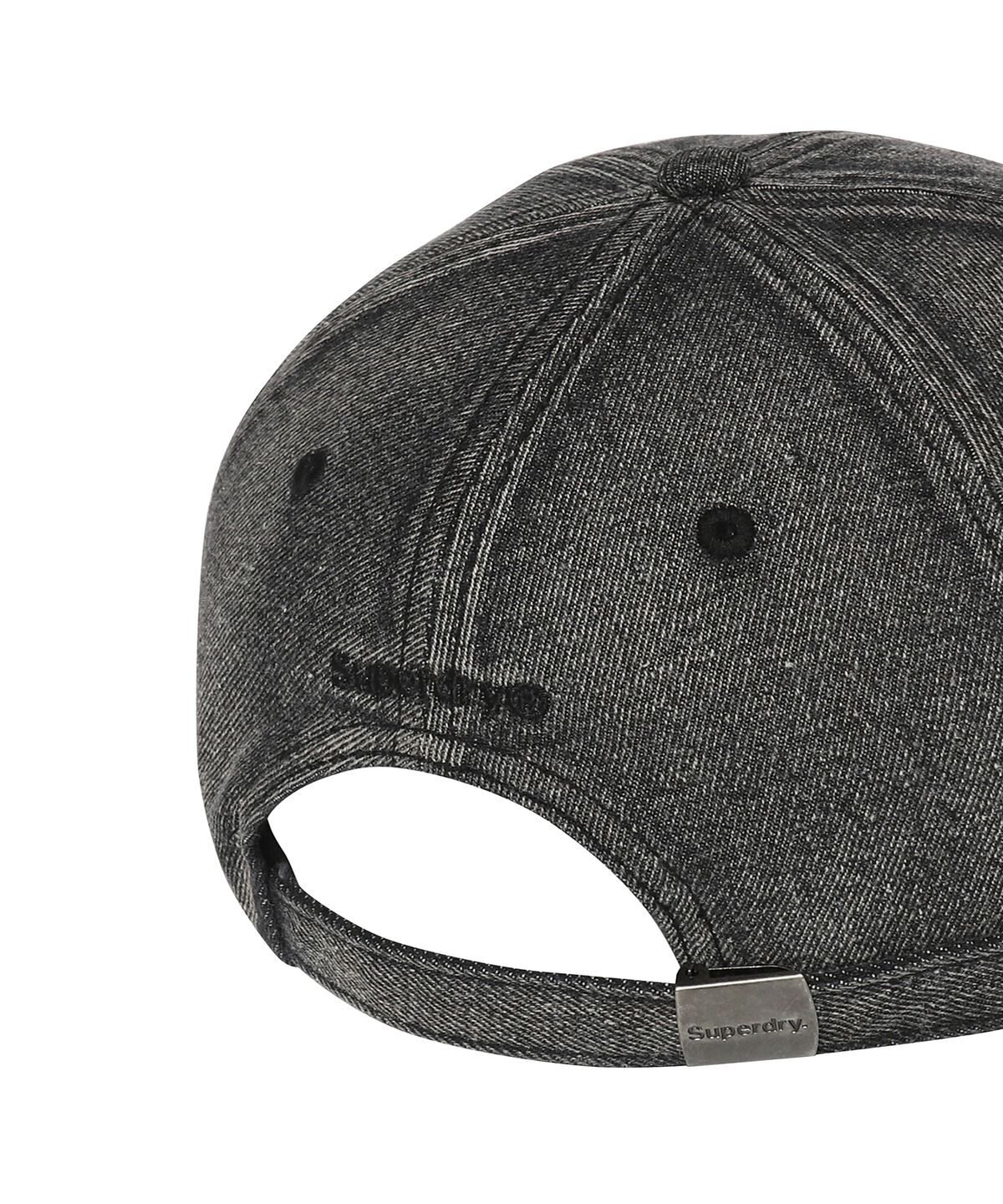 슈퍼드라이(SUPERDRY) 워싱 태환 볼캡 블랙 SDUGQDQ01BLK