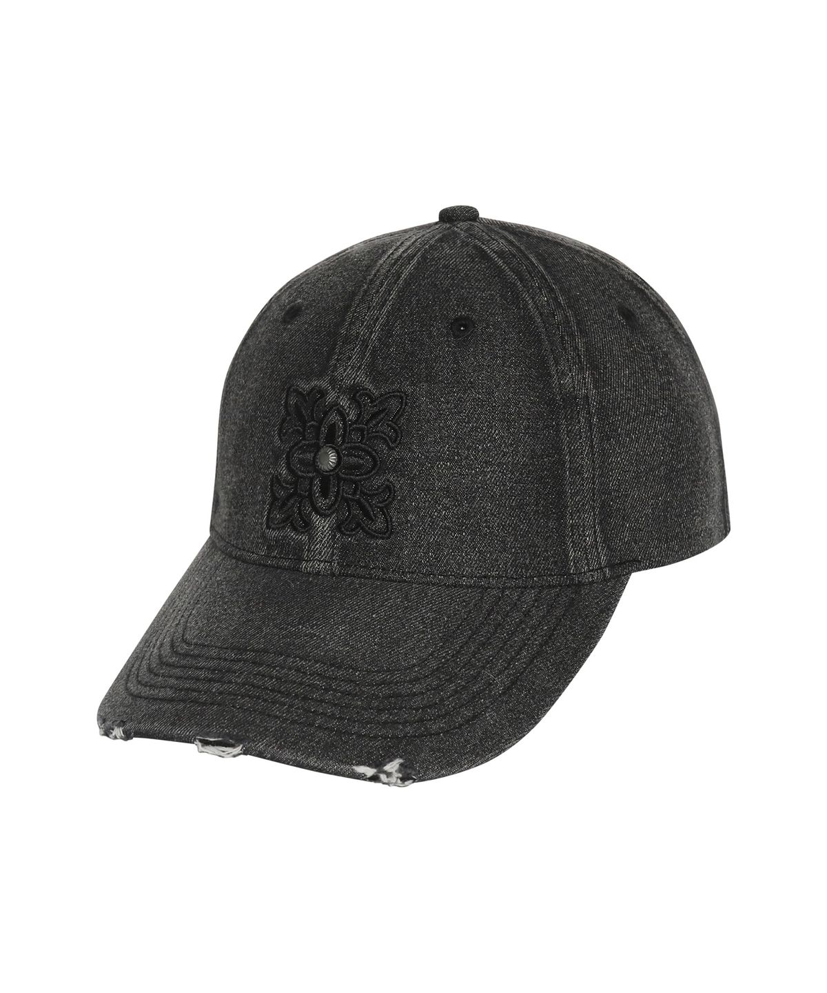 슈퍼드라이(SUPERDRY) 워싱 단청 볼캡 블랙 SDUGQDQ02BLK