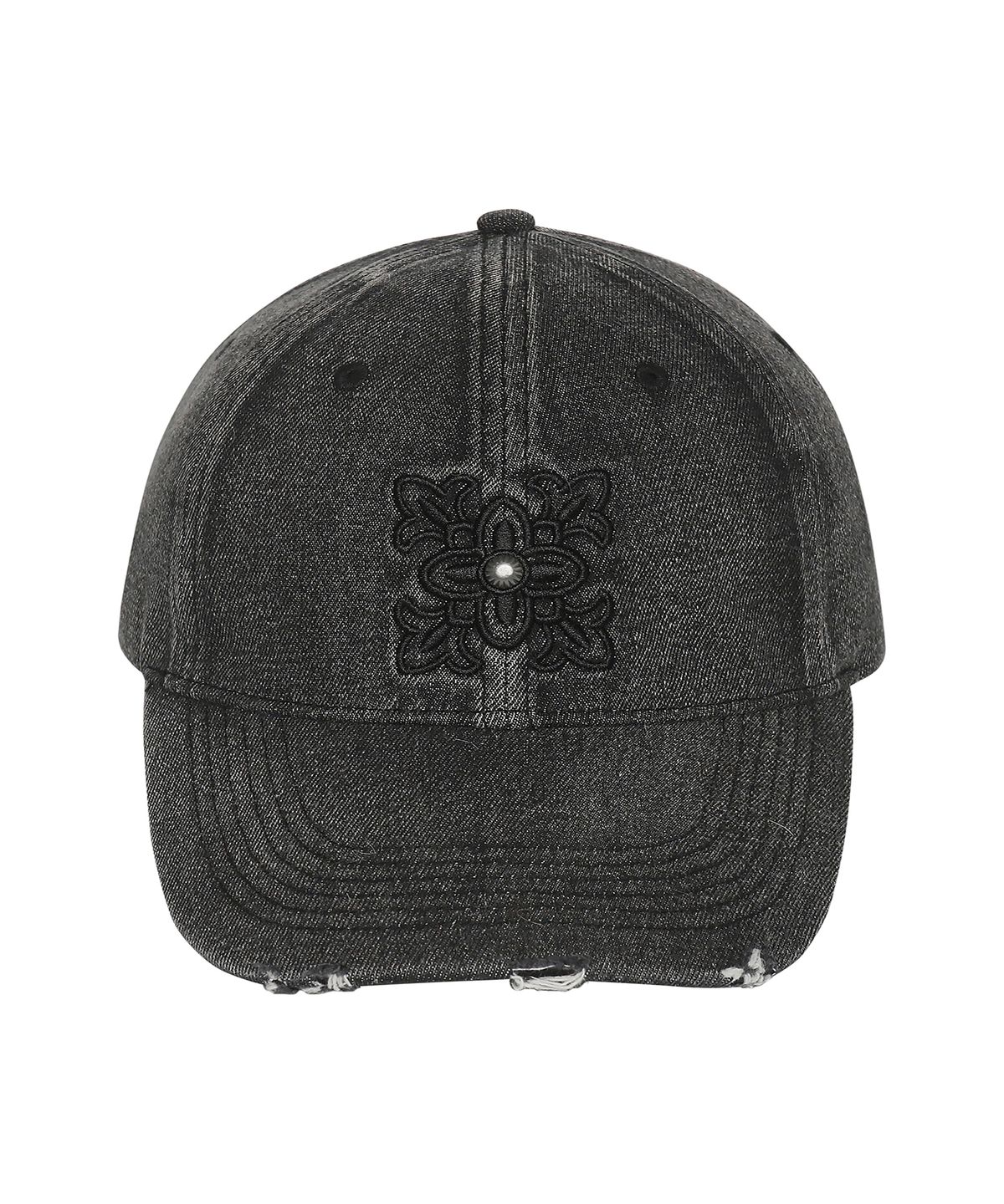 슈퍼드라이(SUPERDRY) 워싱 단청 볼캡 블랙 SDUGQDQ02BLK