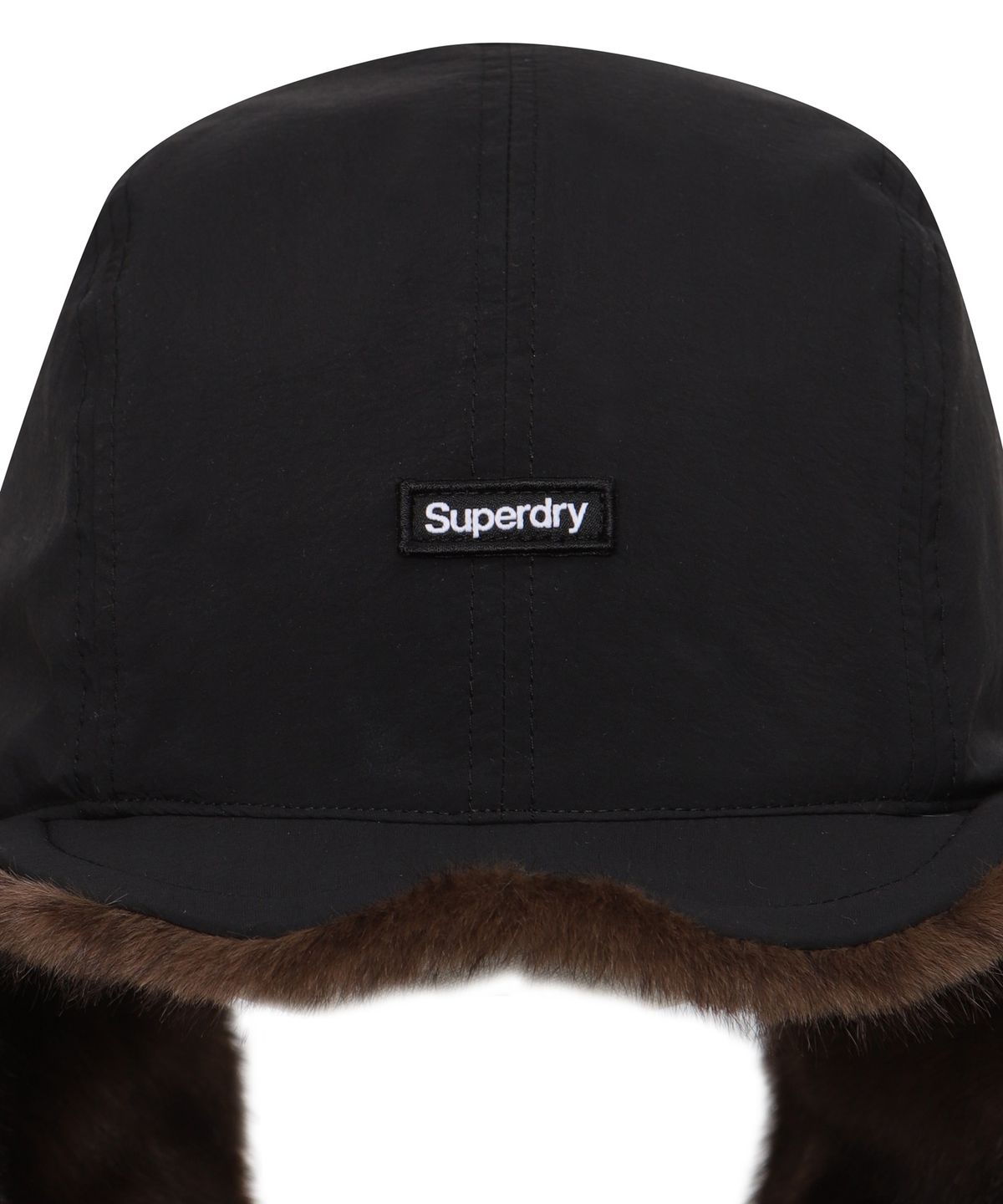 슈퍼드라이(SUPERDRY) 리버 트루퍼 햇 블랙 SDUGUDQ01BLK