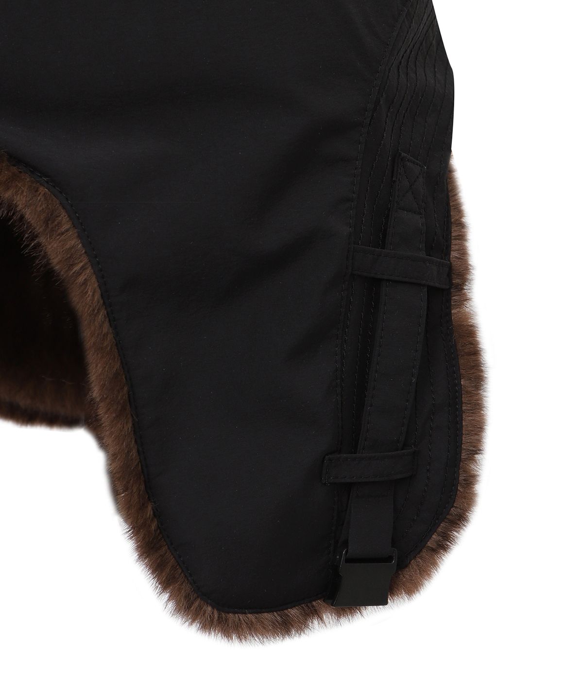 슈퍼드라이(SUPERDRY) 리버 트루퍼 햇 블랙 SDUGUDQ01BLK