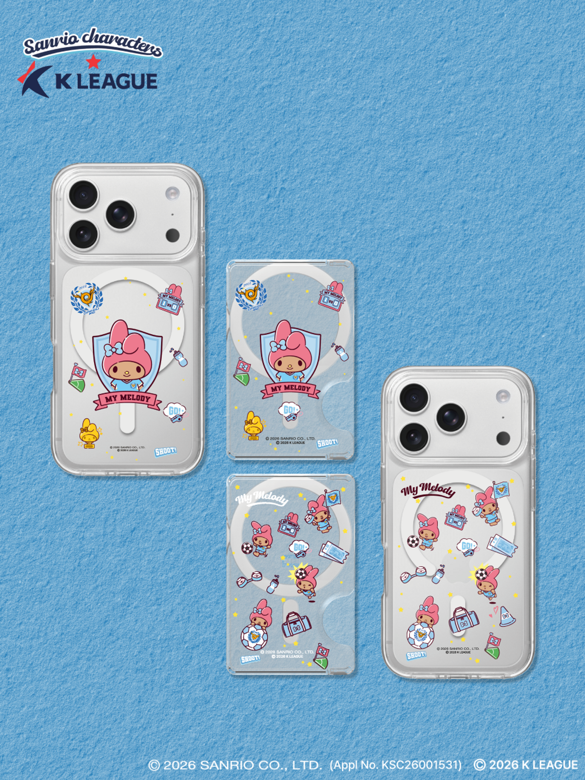 디자인스킨(DESIGNSKIN) [그래픽마켓] 마그넷 악세사리-K리그X산리오캐릭터즈-대구FC