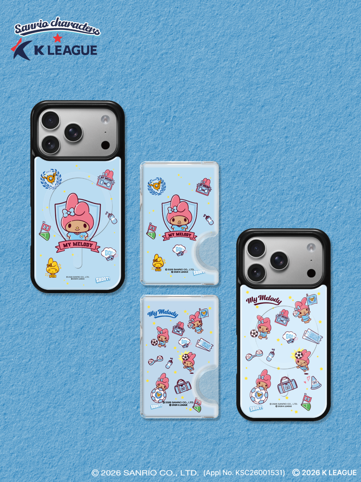 디자인스킨(DESIGNSKIN) [그래픽마켓] 마그넷 악세사리-K리그X산리오캐릭터즈-대구FC