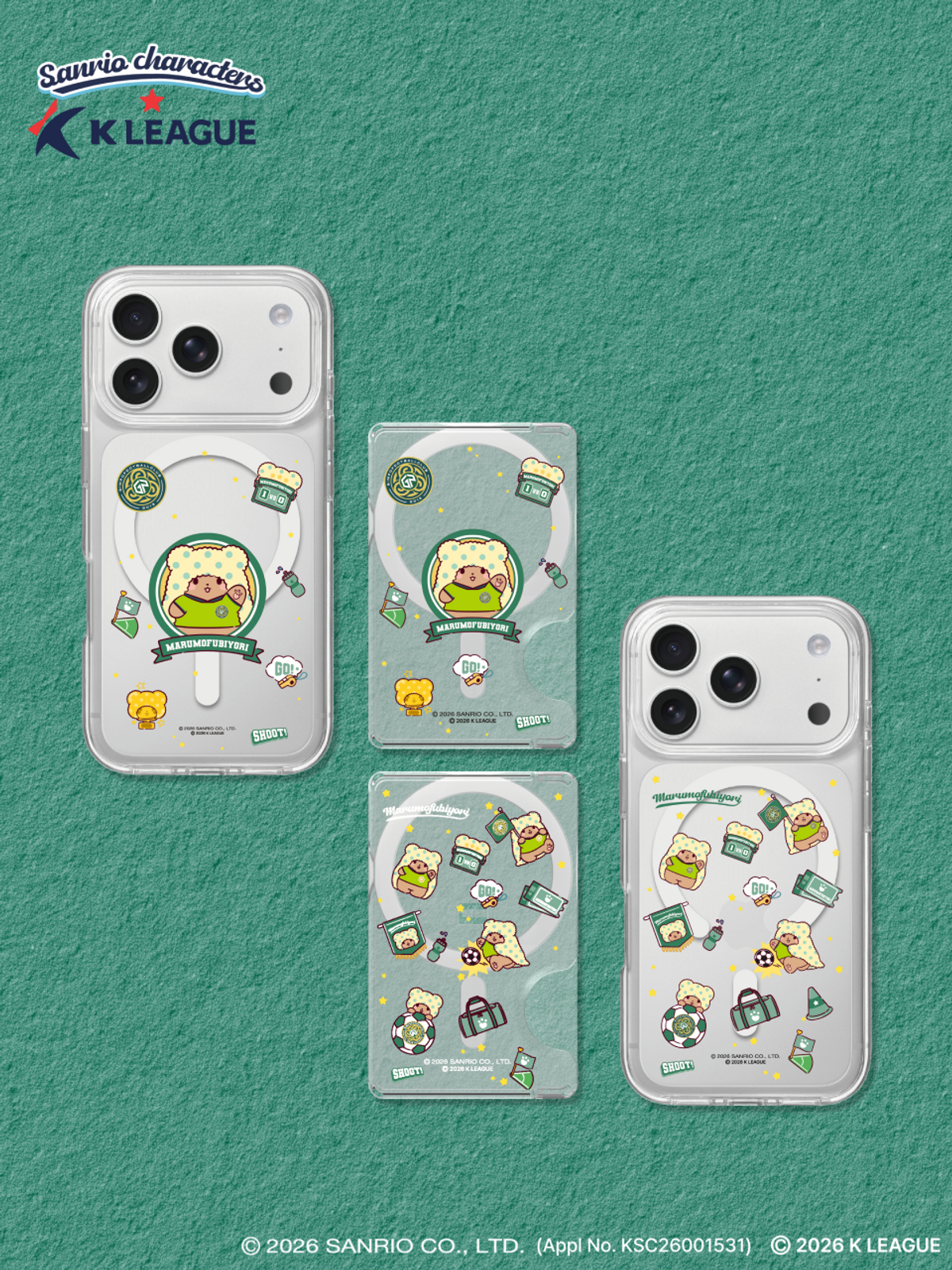 디자인스킨(DESIGNSKIN) [그래픽마켓] 마그넷 악세사리-K리그X산리오캐릭터즈-김포FC