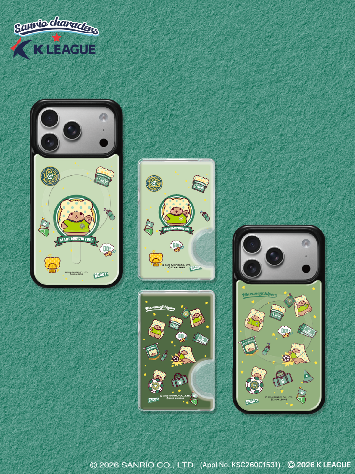 디자인스킨(DESIGNSKIN) [그래픽마켓] 마그넷 악세사리-K리그X산리오캐릭터즈-김포FC