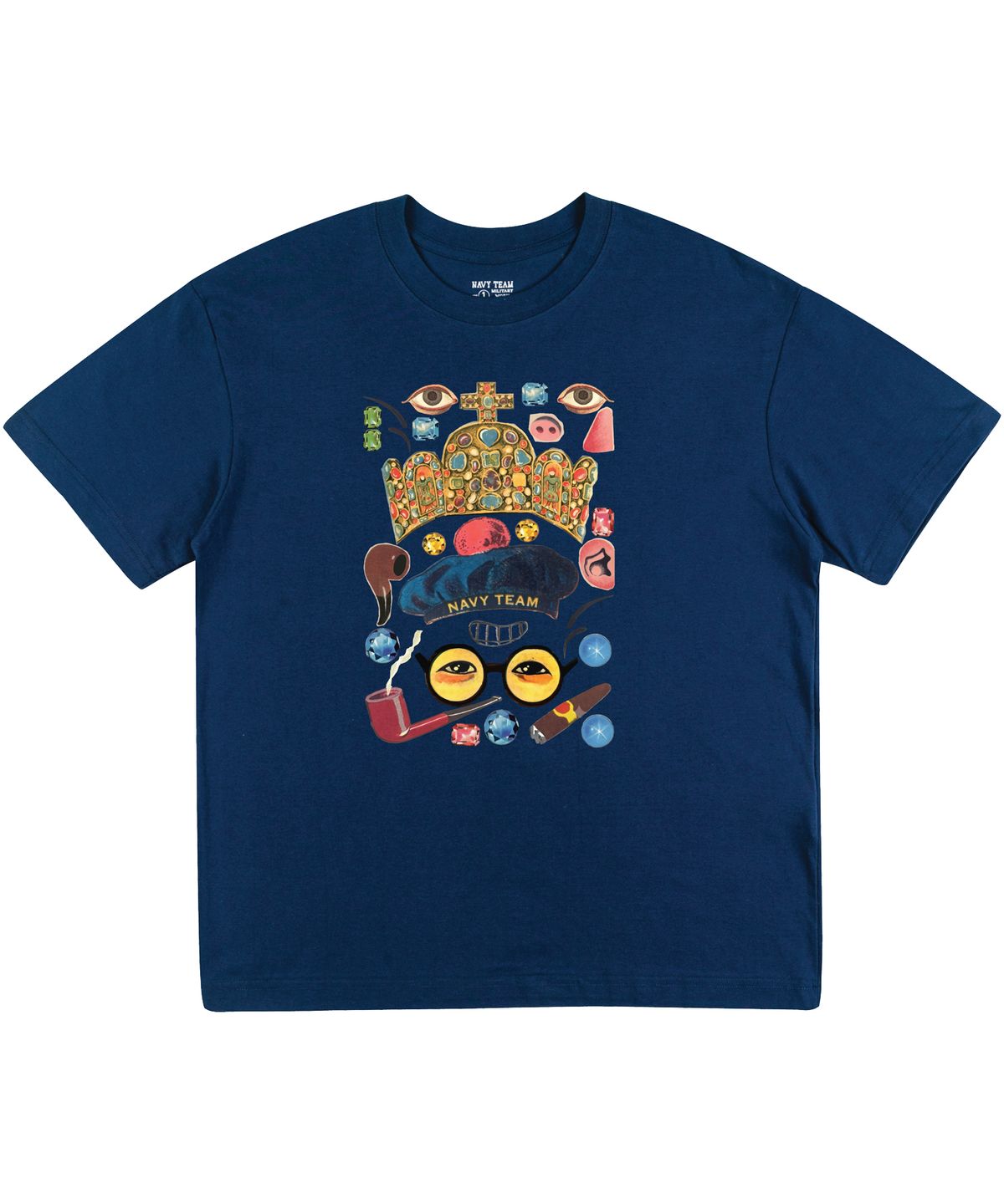 네이비팀(NAVYTEAM) Vintage Collection 반팔 티셔츠(4color)