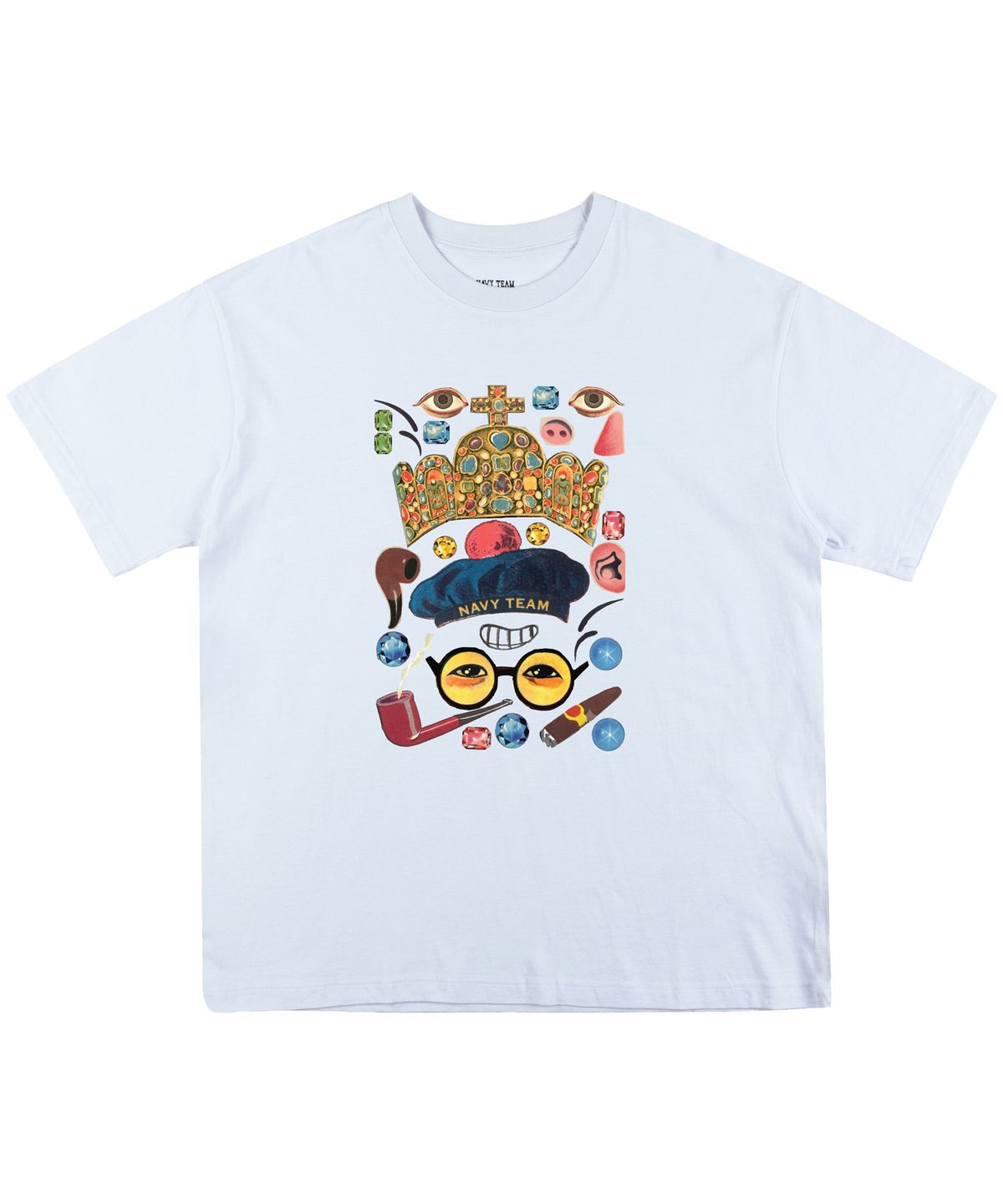 네이비팀(NAVYTEAM) Vintage Collection 반팔 티셔츠(4color)