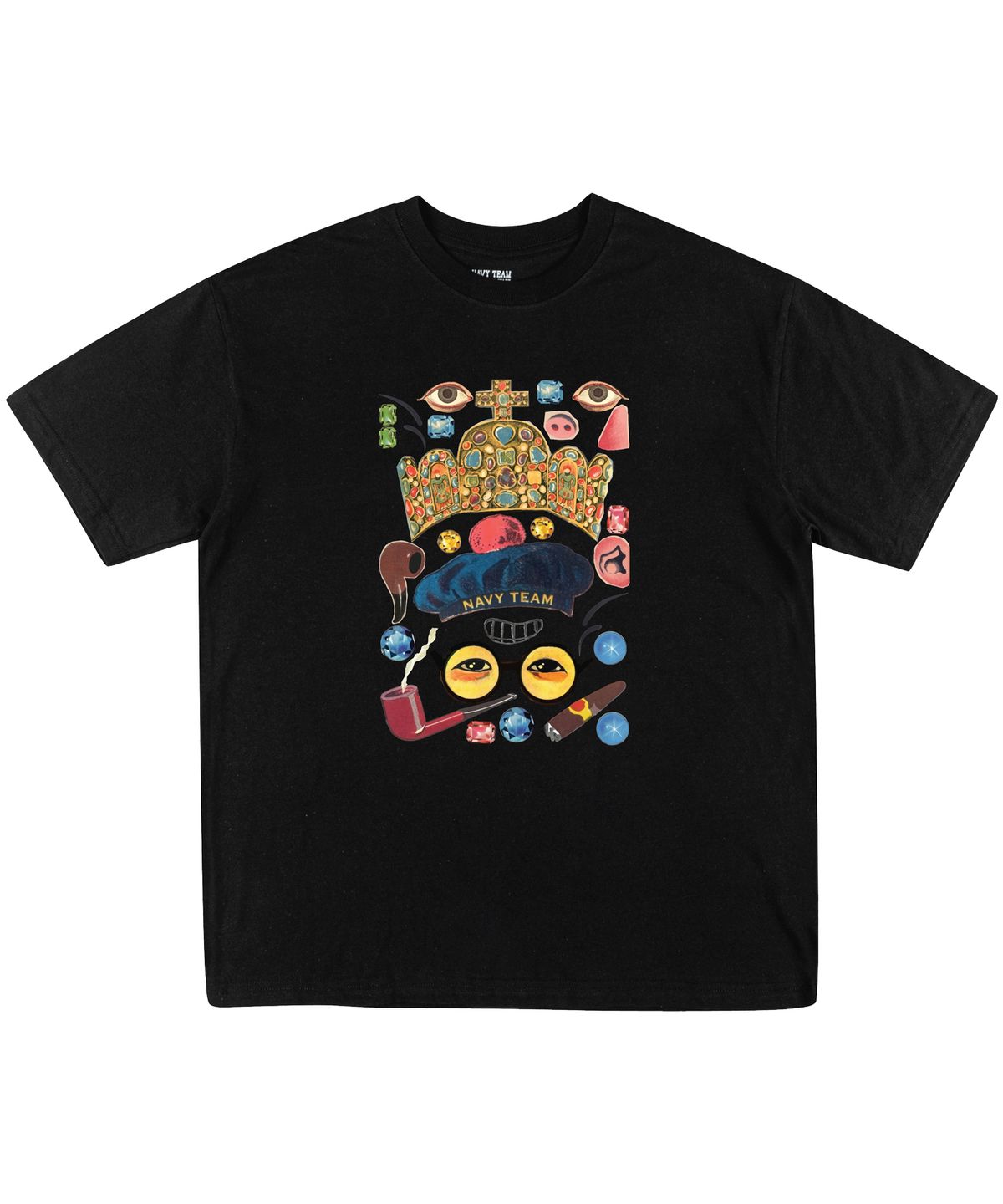 네이비팀(NAVYTEAM) Vintage Collection 반팔 티셔츠(4color)