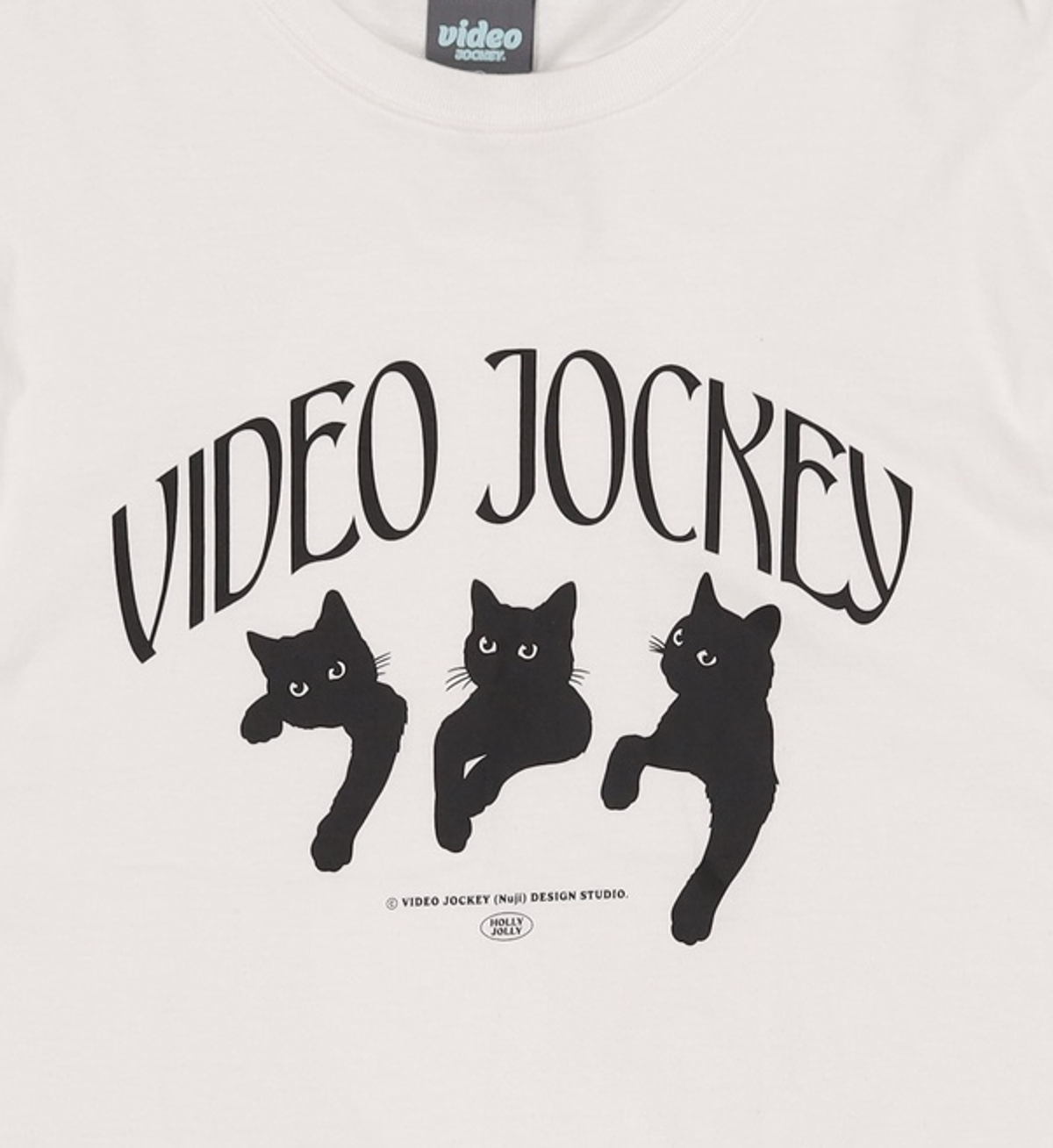 비디오자키(VIDEO JOCKEY) 반소매 티셔츠 L