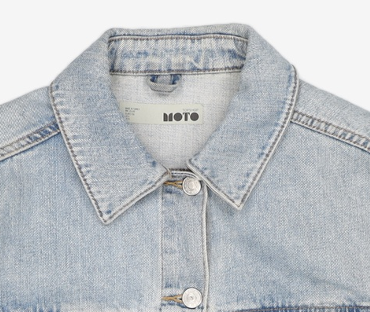 탑샾(TOPSHOP) 데님/트러커 재킷 UK8