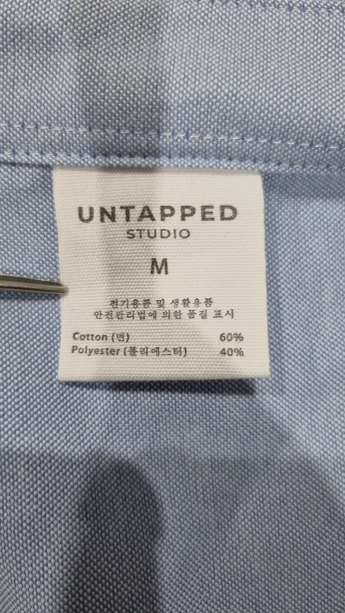 언탭트 스튜디오(UNTAPPED STUDIO) 캐주얼 셔츠 M