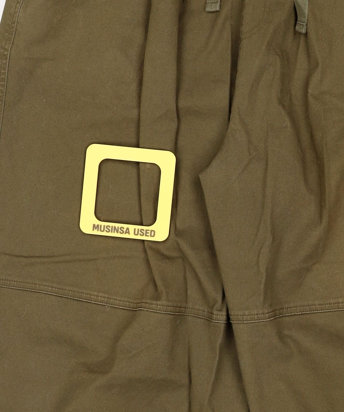 컬럼비아 유니버시티(COLUMBIA UNIVERSITY) NYC LABEL CP WIDE FIT BALLOON PANTS 다크카키 XL