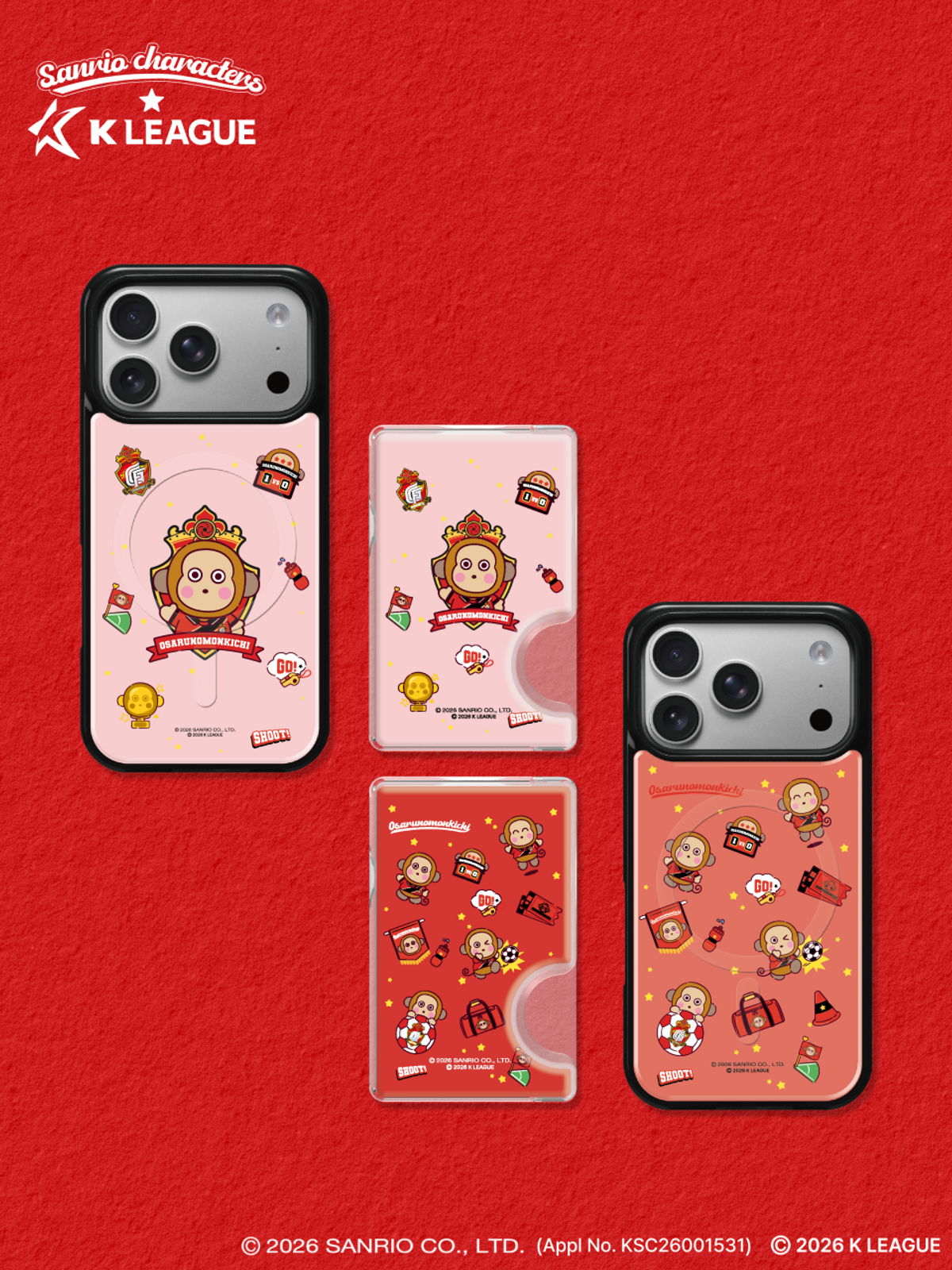 디자인스킨(DESIGNSKIN) [그래픽마켓] 마그넷 악세사리-K리그X산리오캐릭터즈-경남FC