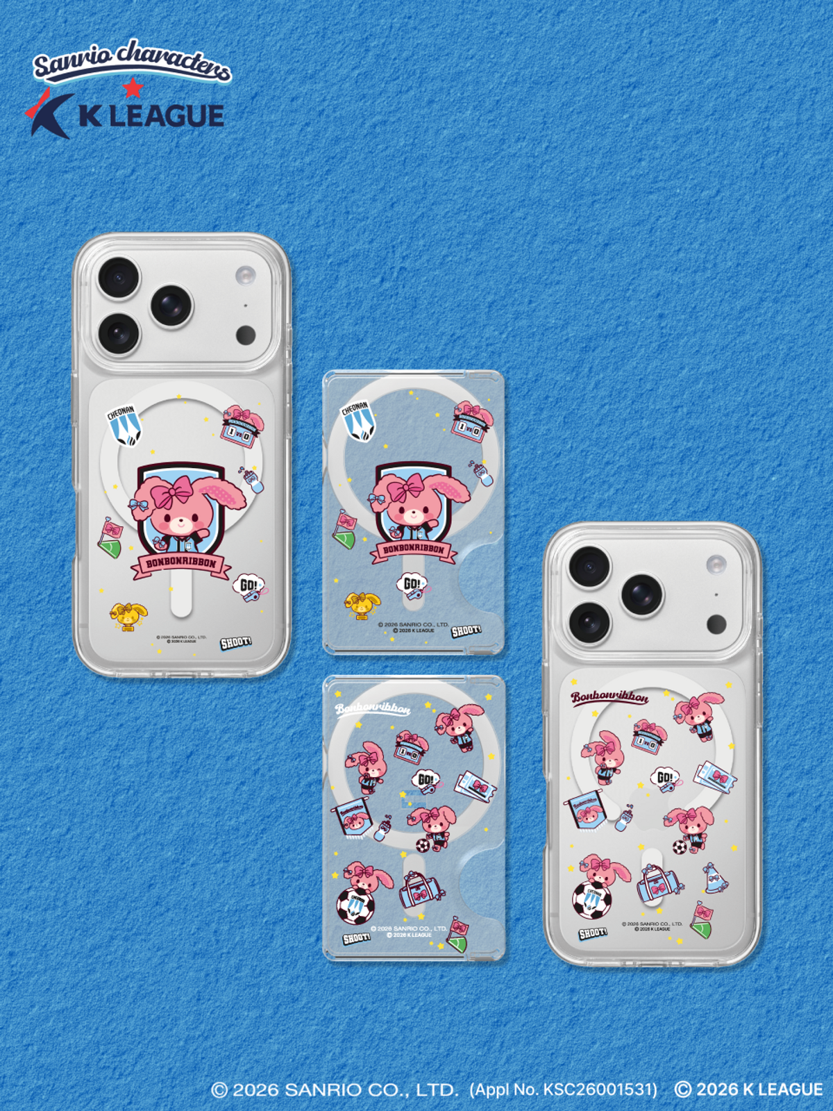 디자인스킨(DESIGNSKIN) [그래픽마켓] 마그넷 악세사리-K리그X산리오캐릭터즈-천안시티FC