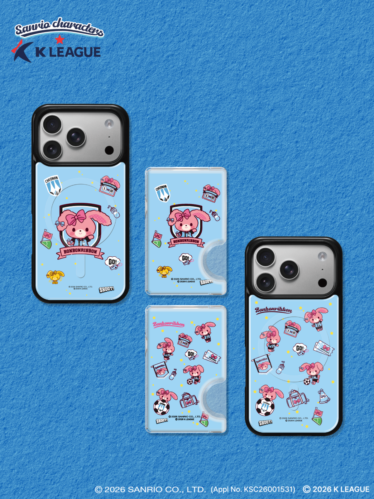 디자인스킨(DESIGNSKIN) [그래픽마켓] 마그넷 악세사리-K리그X산리오캐릭터즈-천안시티FC
