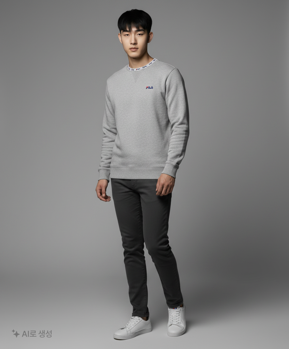 휠라(FILA) 맨투맨/스웨트셔츠 100