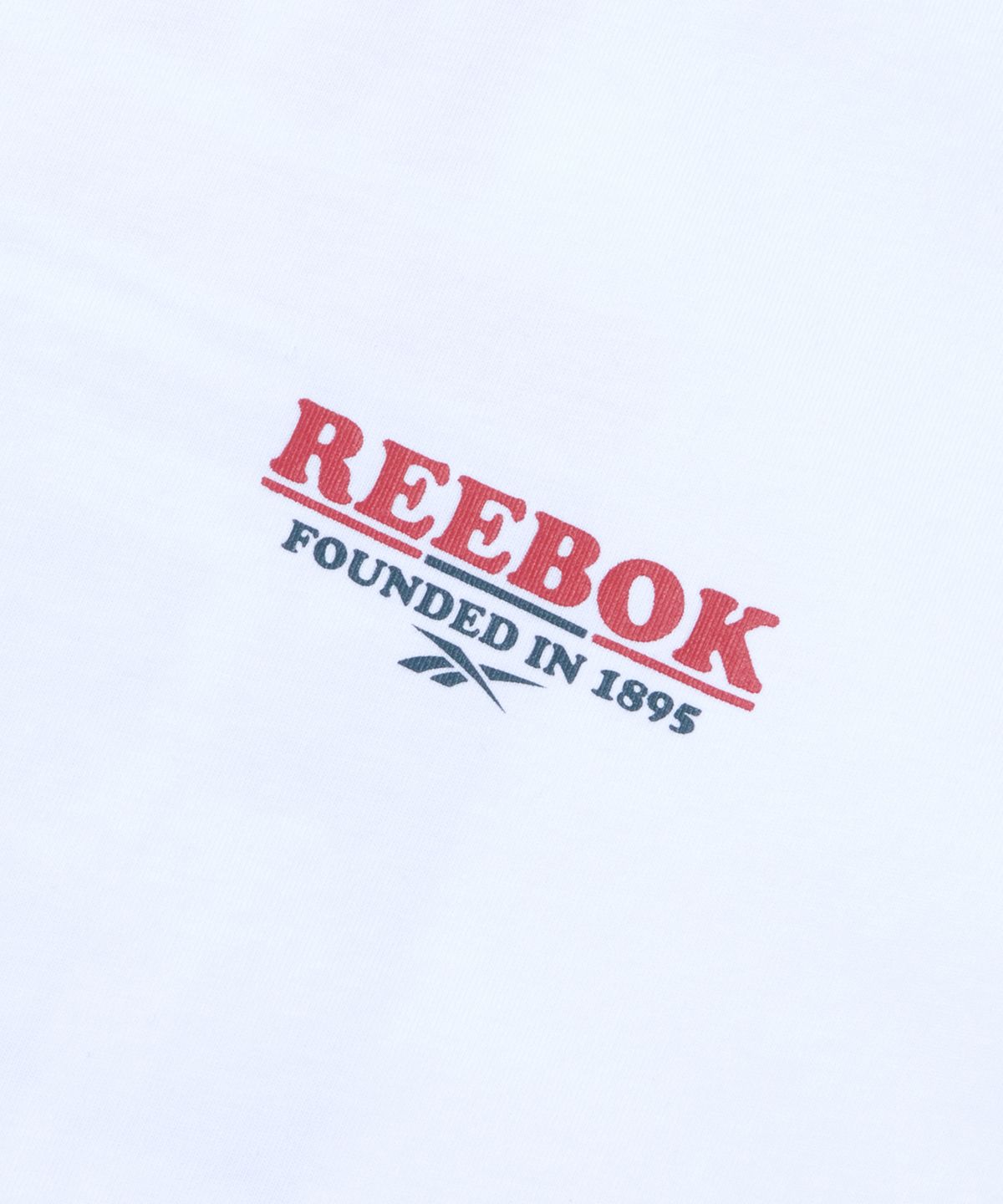 리복(REEBOK) 그래픽 링거 반팔티 - 화이트:레드