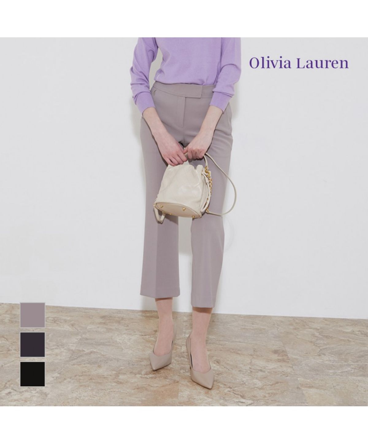 올리비아로렌(OLIVIALAUREN) 부츠컷 팬츠_VOCDL3S1111