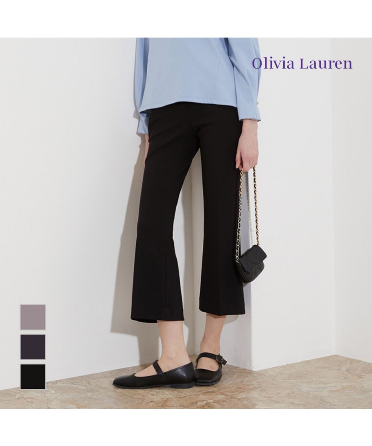 올리비아로렌(OLIVIALAUREN) 부츠컷 팬츠_VOCDL3S1111