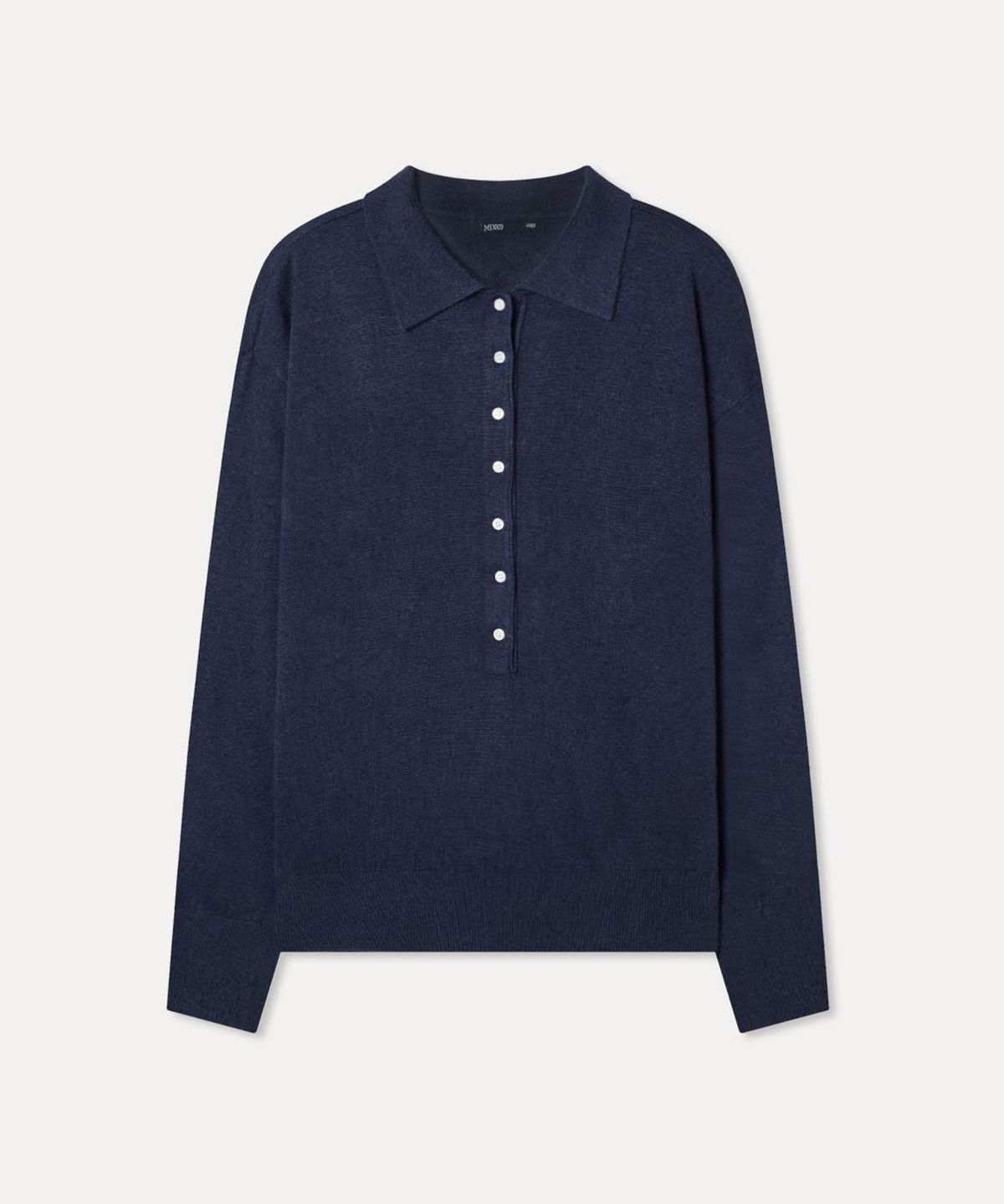 미쏘(MIXXO) 딥브이넥 카라 니트_MIWKAG916T