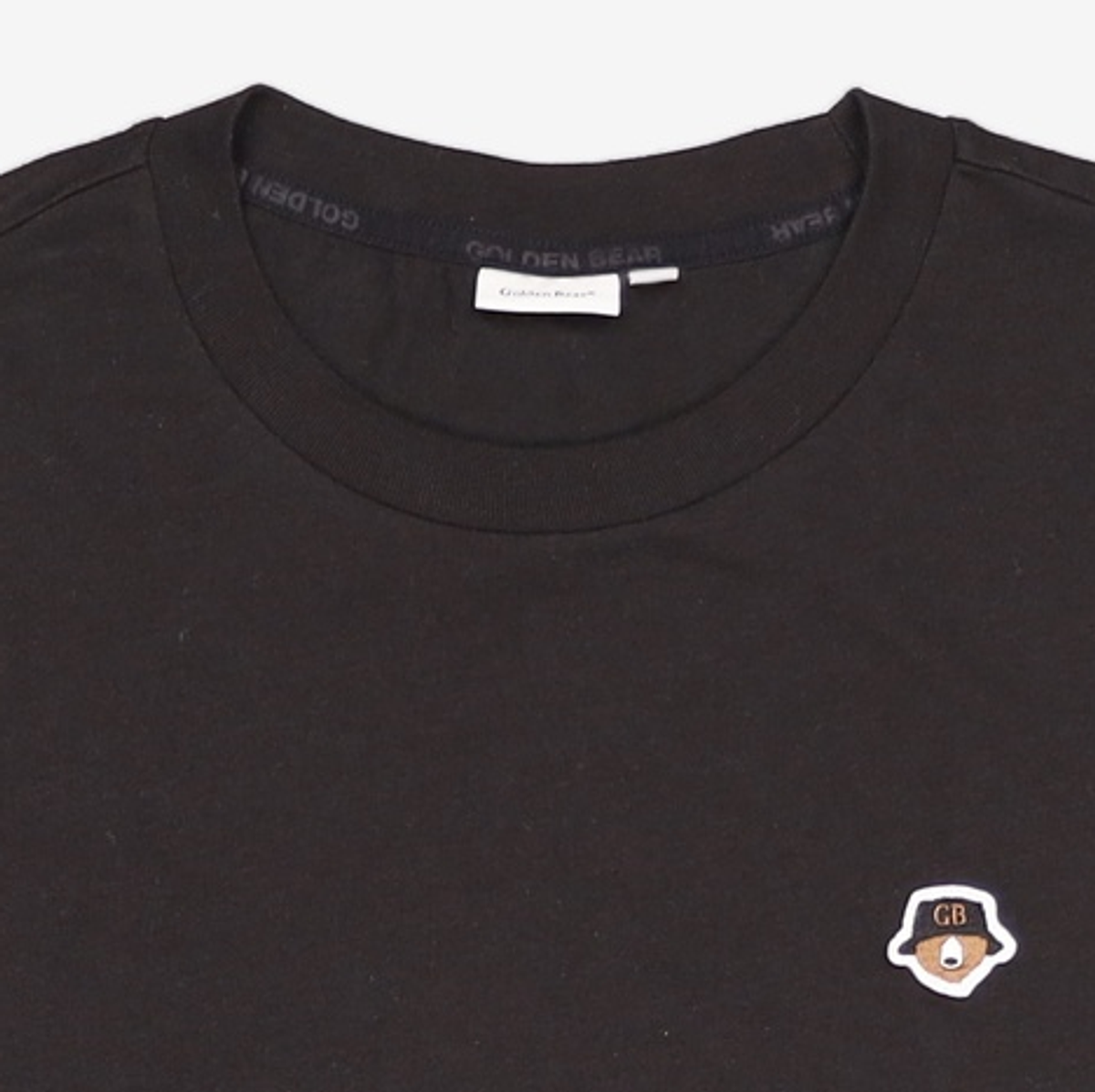 골든베어(GOLDEN BEAR) (UNI) Essential 1/2 Sleeves T-shirt_G4TAM25121BKX M